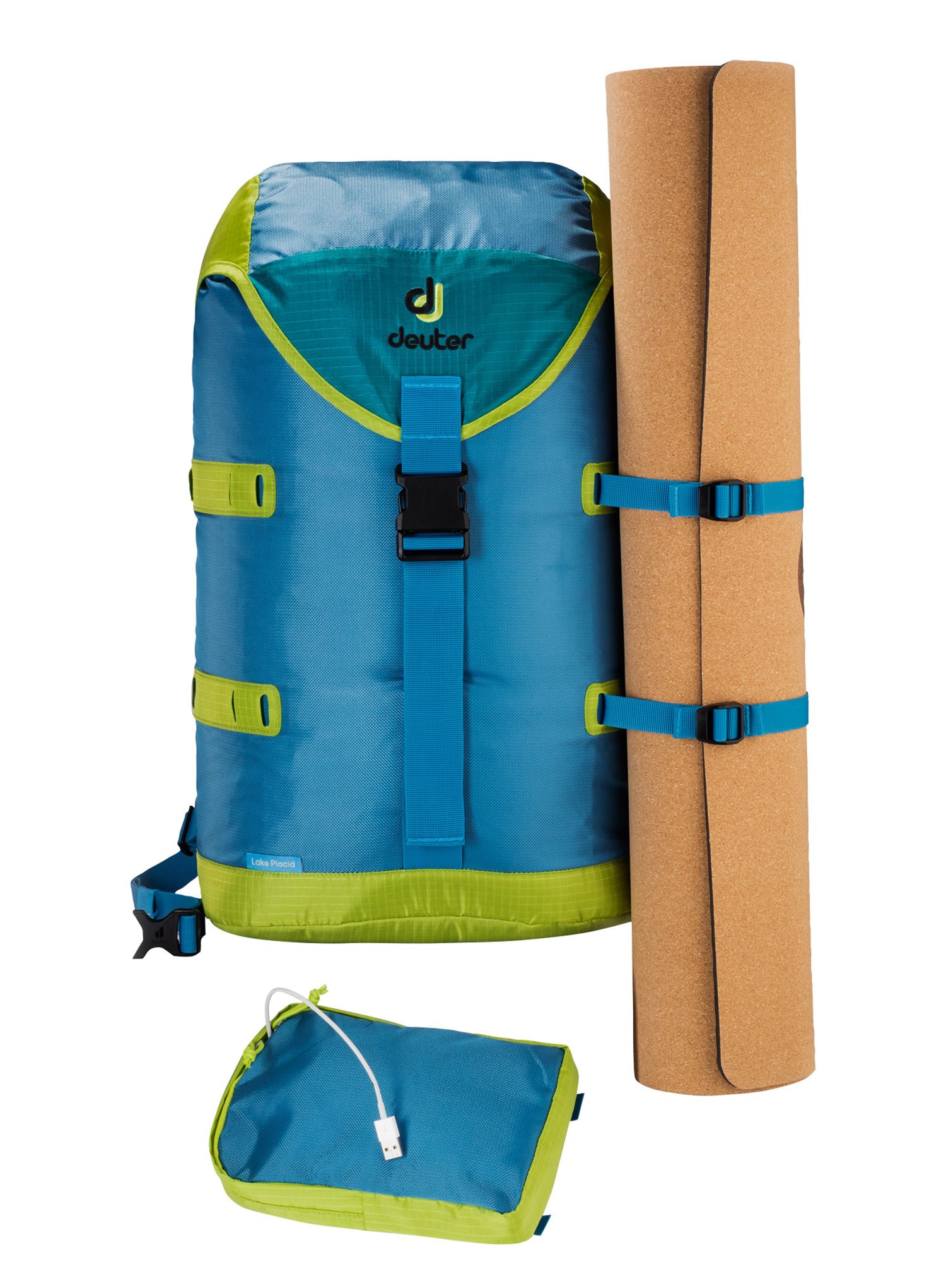 Рюкзак для ноутбука Deuter Lake Placid - azure/petrol