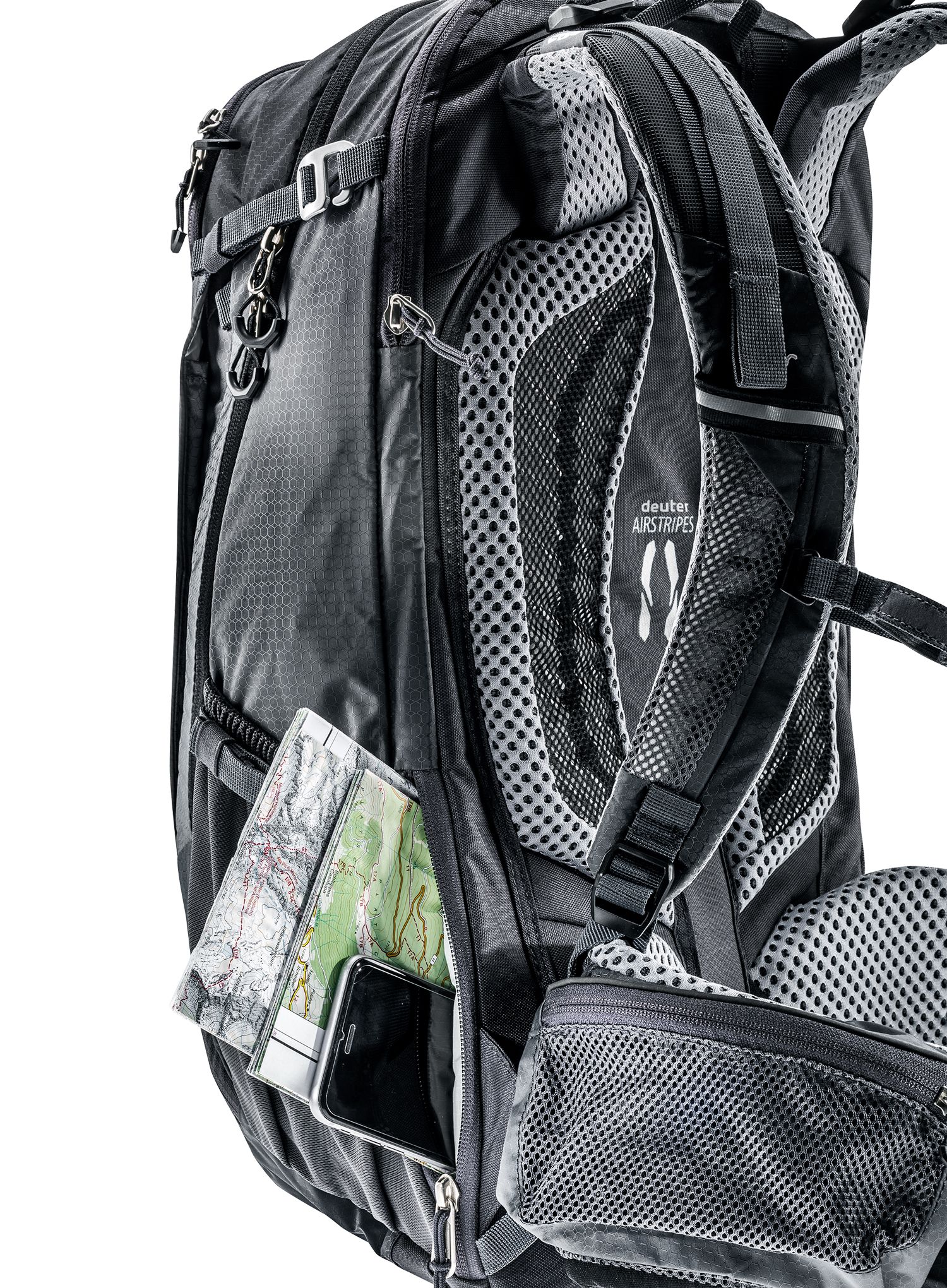 Велорюкзак Deuter Trans Alpine Pro 28 - black/graphite - photo number 15