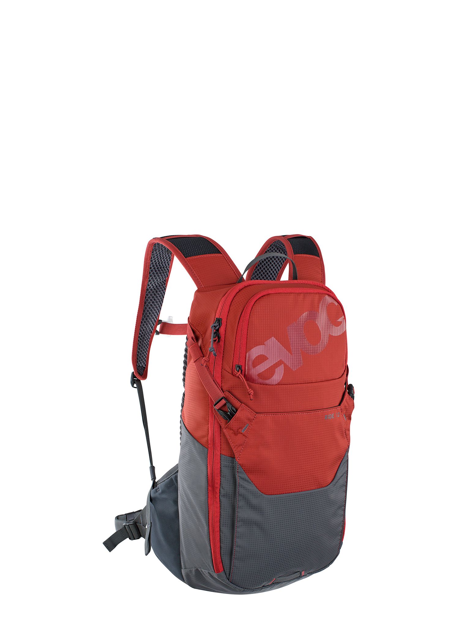 Велорюкзак Evoc Ride 12 - chili red/carbon grey