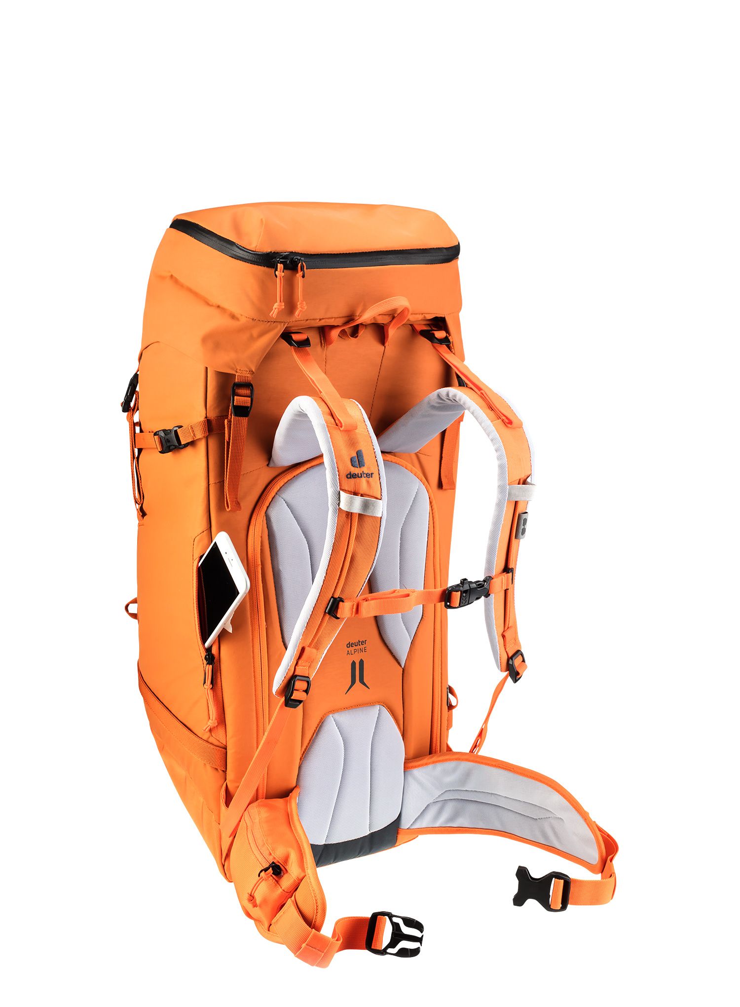 Рюкзак лижний Deuter Freescape Pro 38+ SL - mandarine/saffron