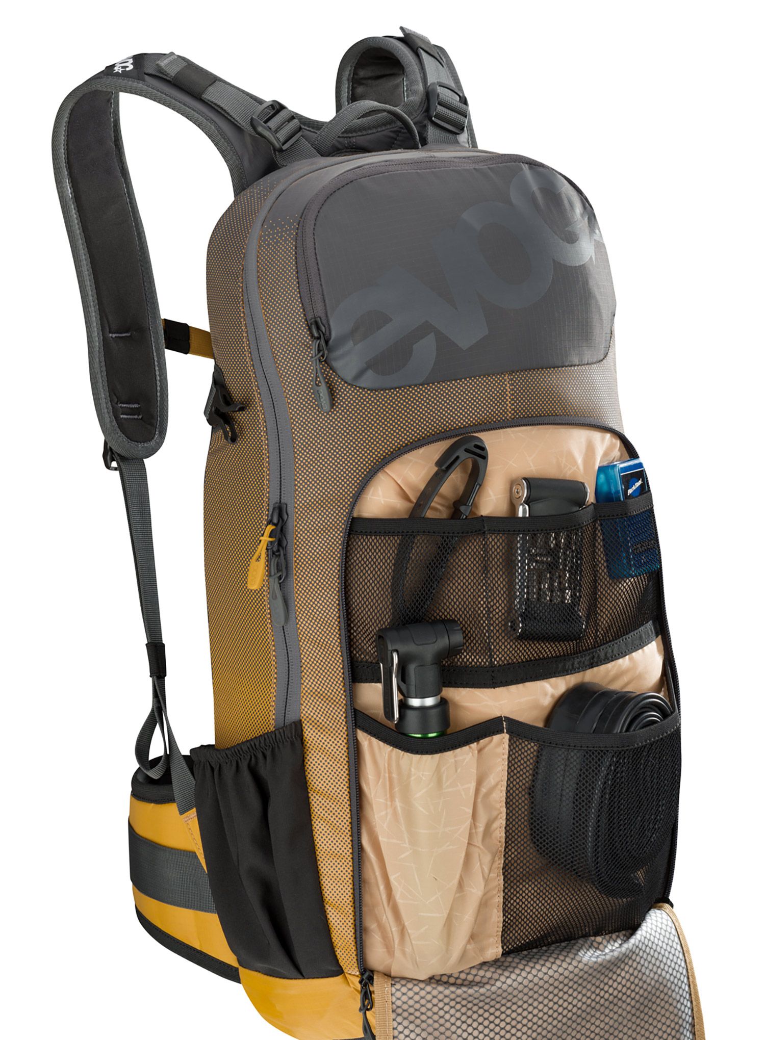 Велорюкзак Evoc FR Enduro 16 - carbon grey/loam