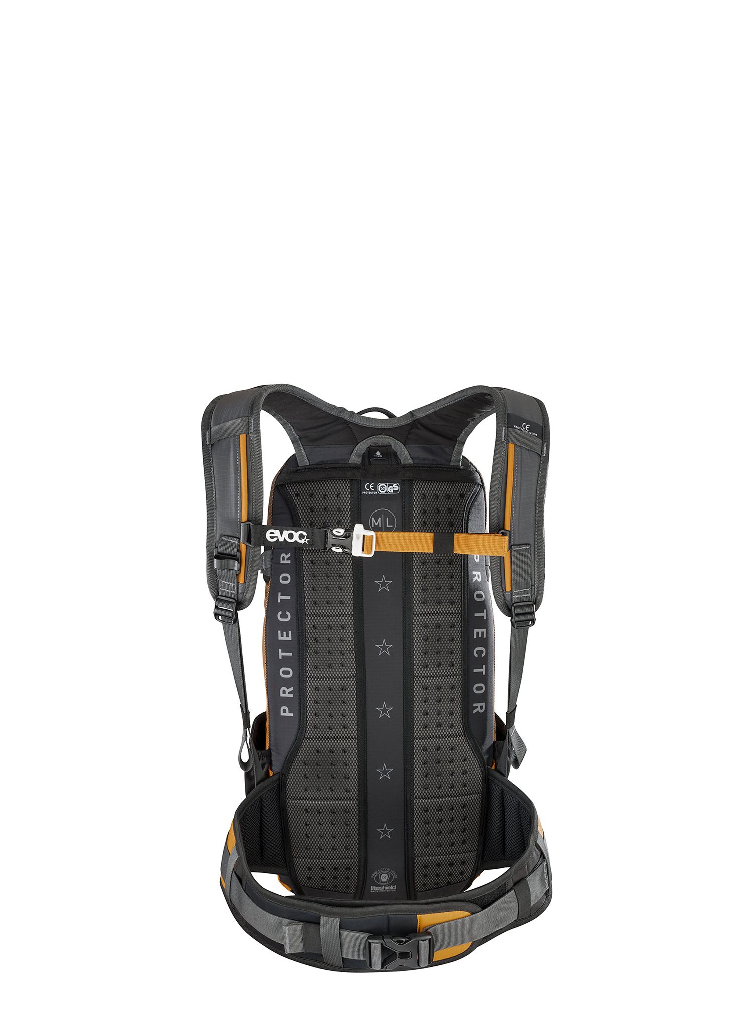 Велорюкзак Evoc FR Enduro 16 - carbon grey/loam