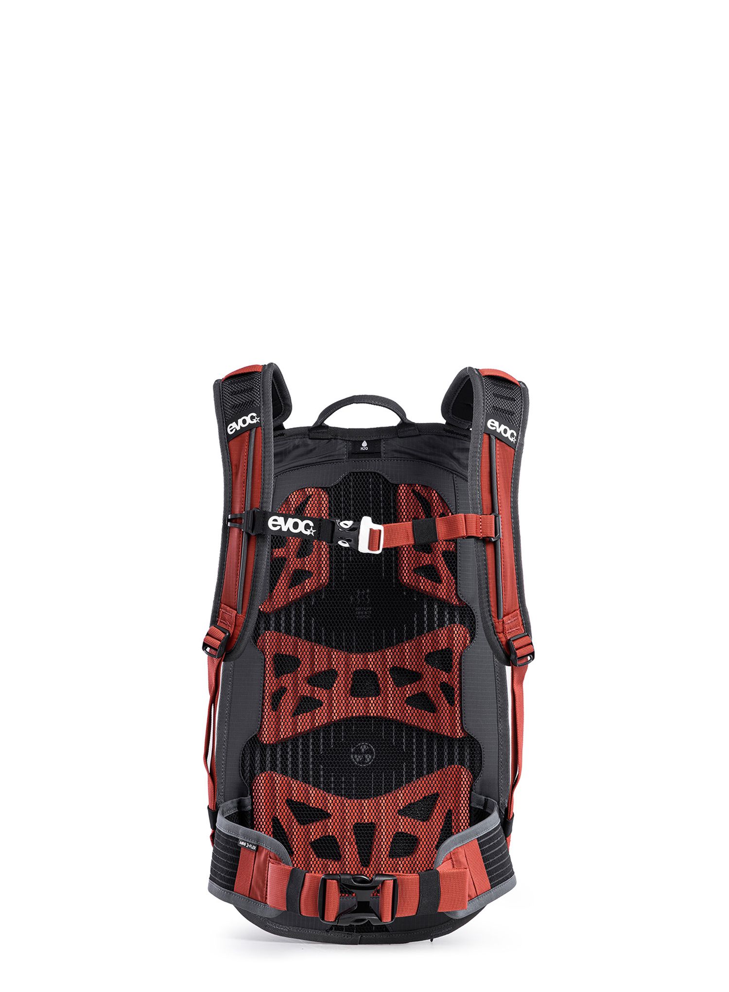 Велорюкзак Evoc Stage 12 - carbon grey/chili red