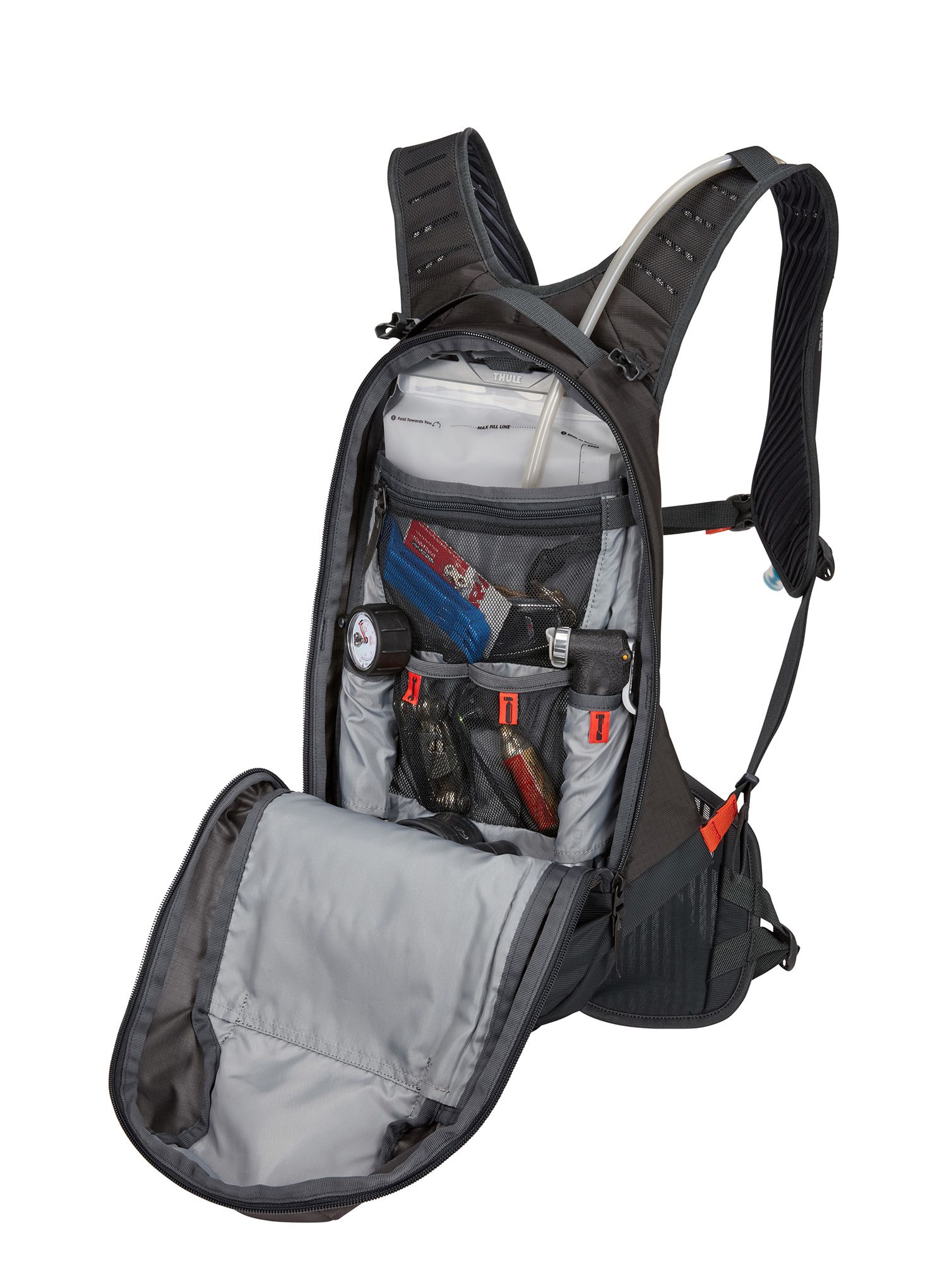 Велорюкзак Thule Rail Bike Hydration 12L - obsidian