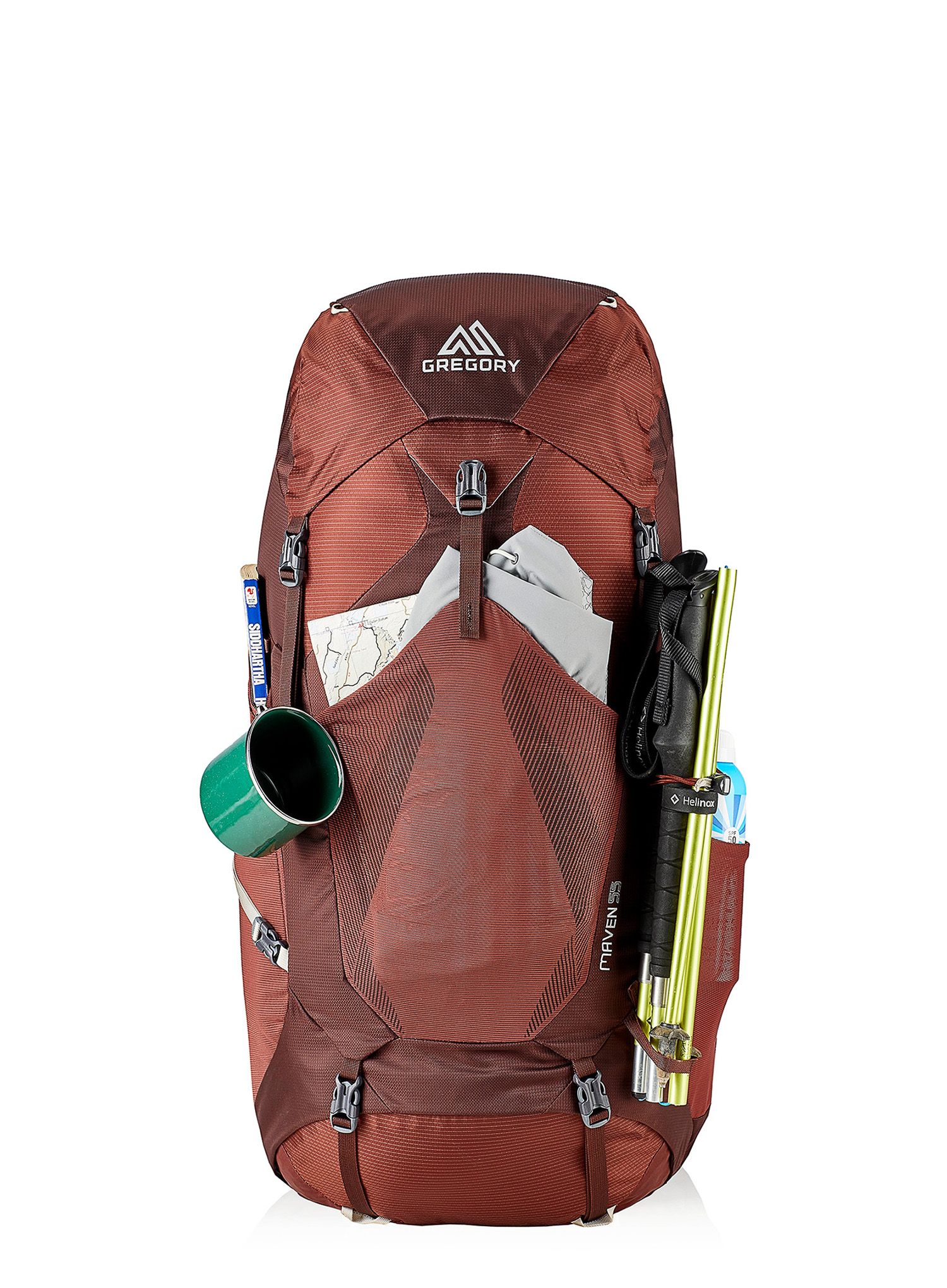 Рюкзак туристичний жіночий Gregory Maven 55 - rosewood red