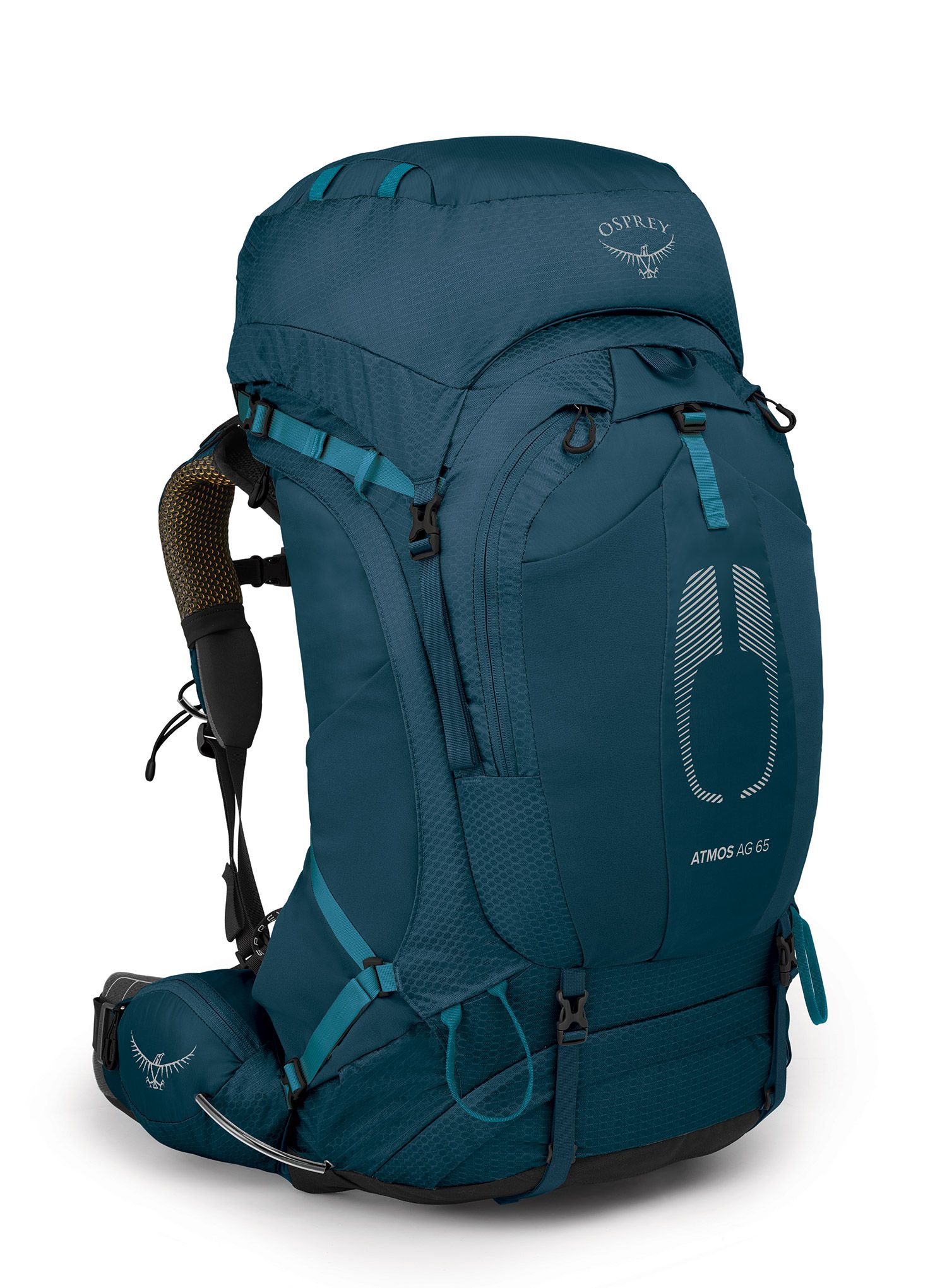 Рюкзак туристичний Osprey Atmos AG 65 - venturi blue