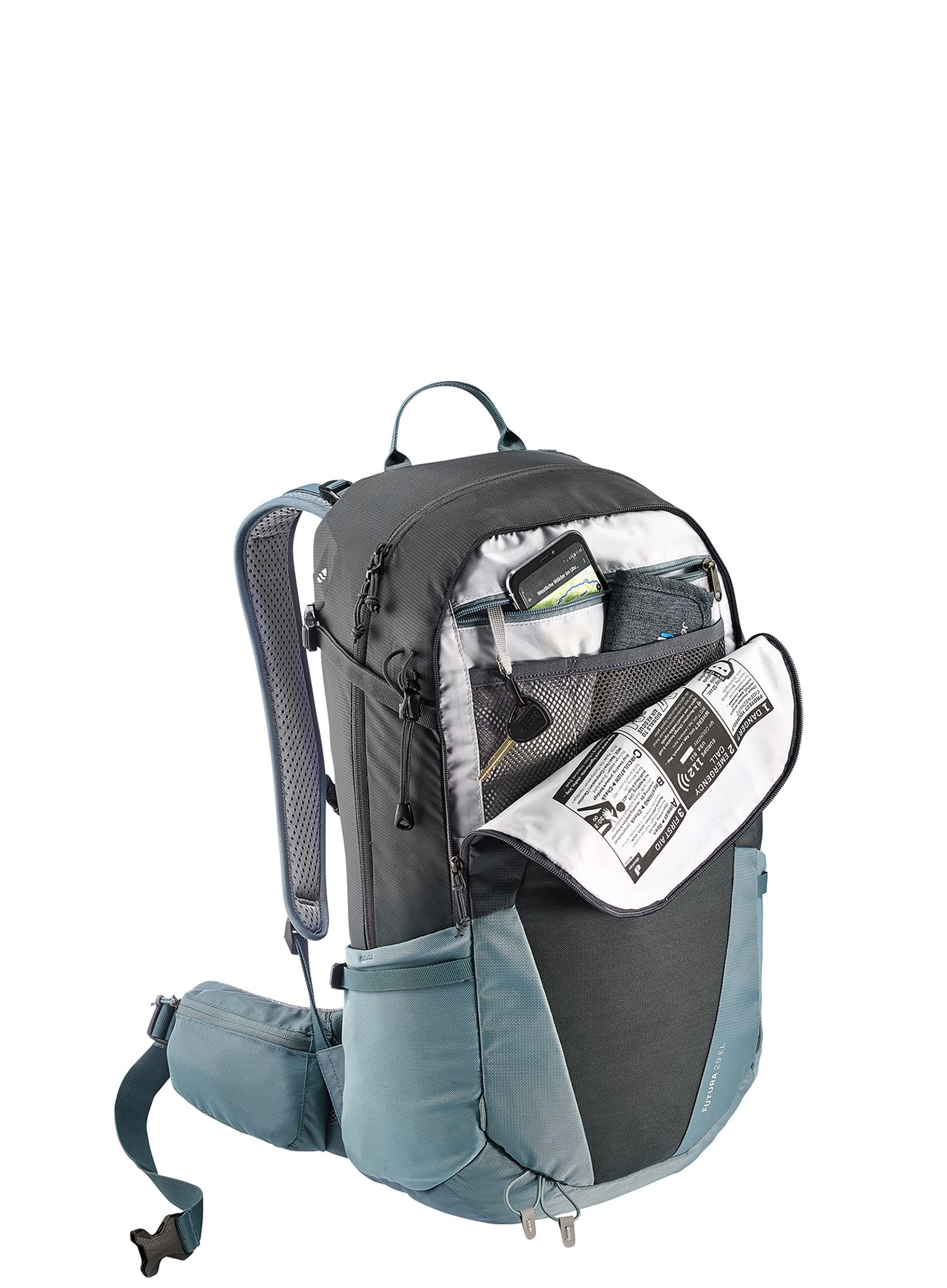 Рюкзак туристичний Deuter Futura 29 EL - graphite/shale