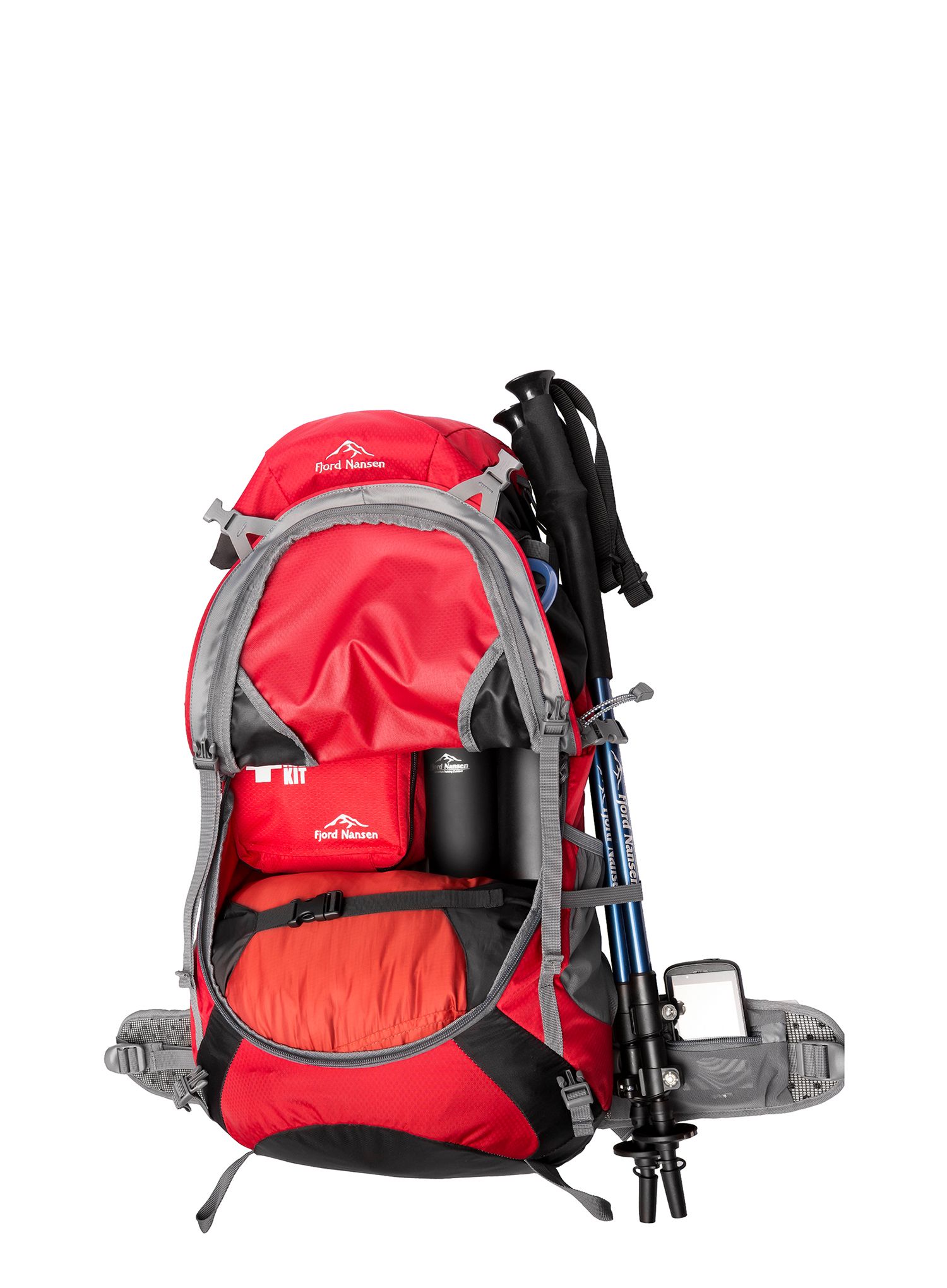 Рюкзак туристичний Fjord Nansen Bodo 32 - red/black