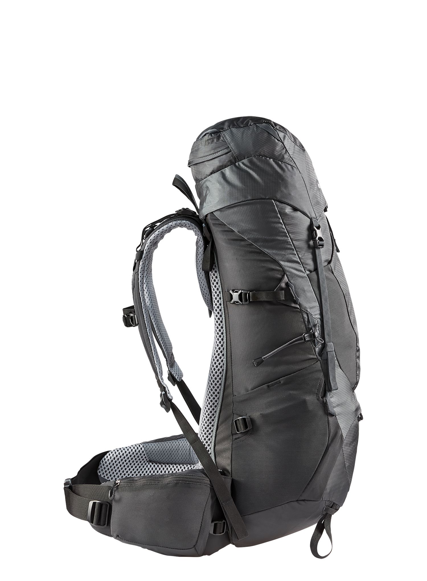 Рюкзак туристичний Deuter Aircontact Lite 40 + 10 - black/graphite