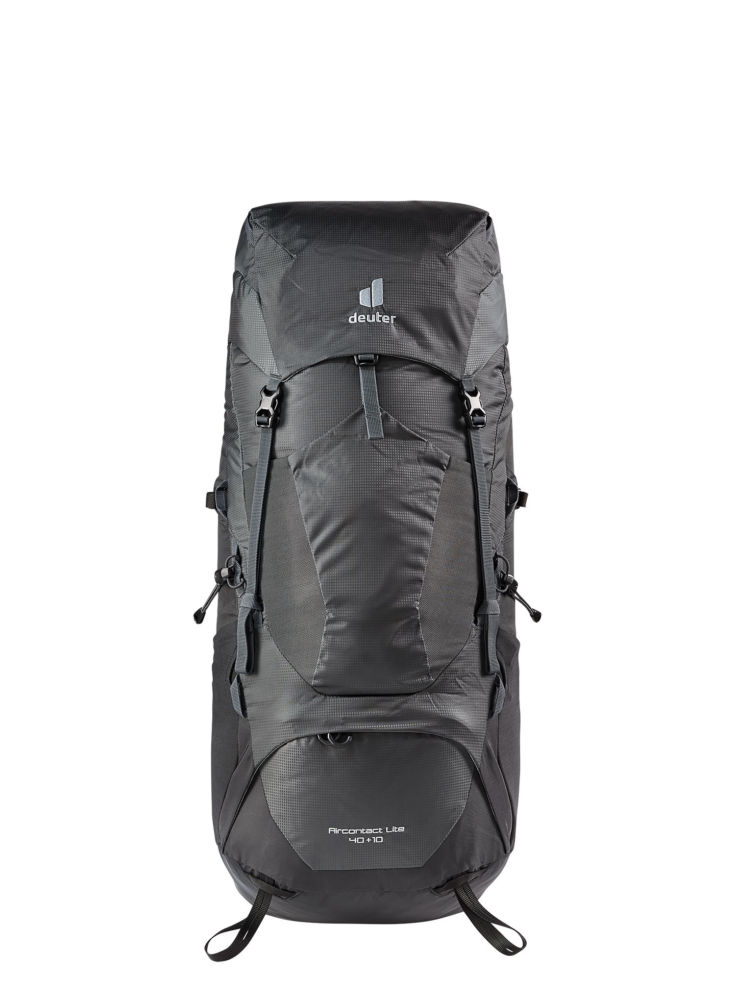 Рюкзак туристичний Deuter Aircontact Lite 40 + 10 - black/graphite