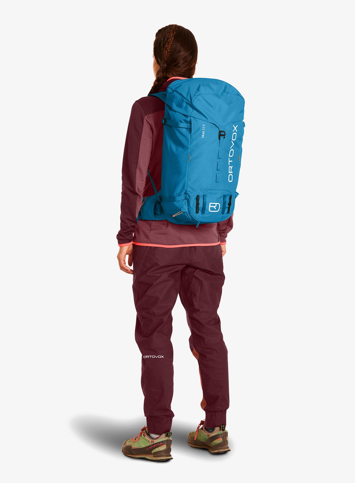 Рюкзак для скелелазіння Ortovox Trad 33 S - heritage blue