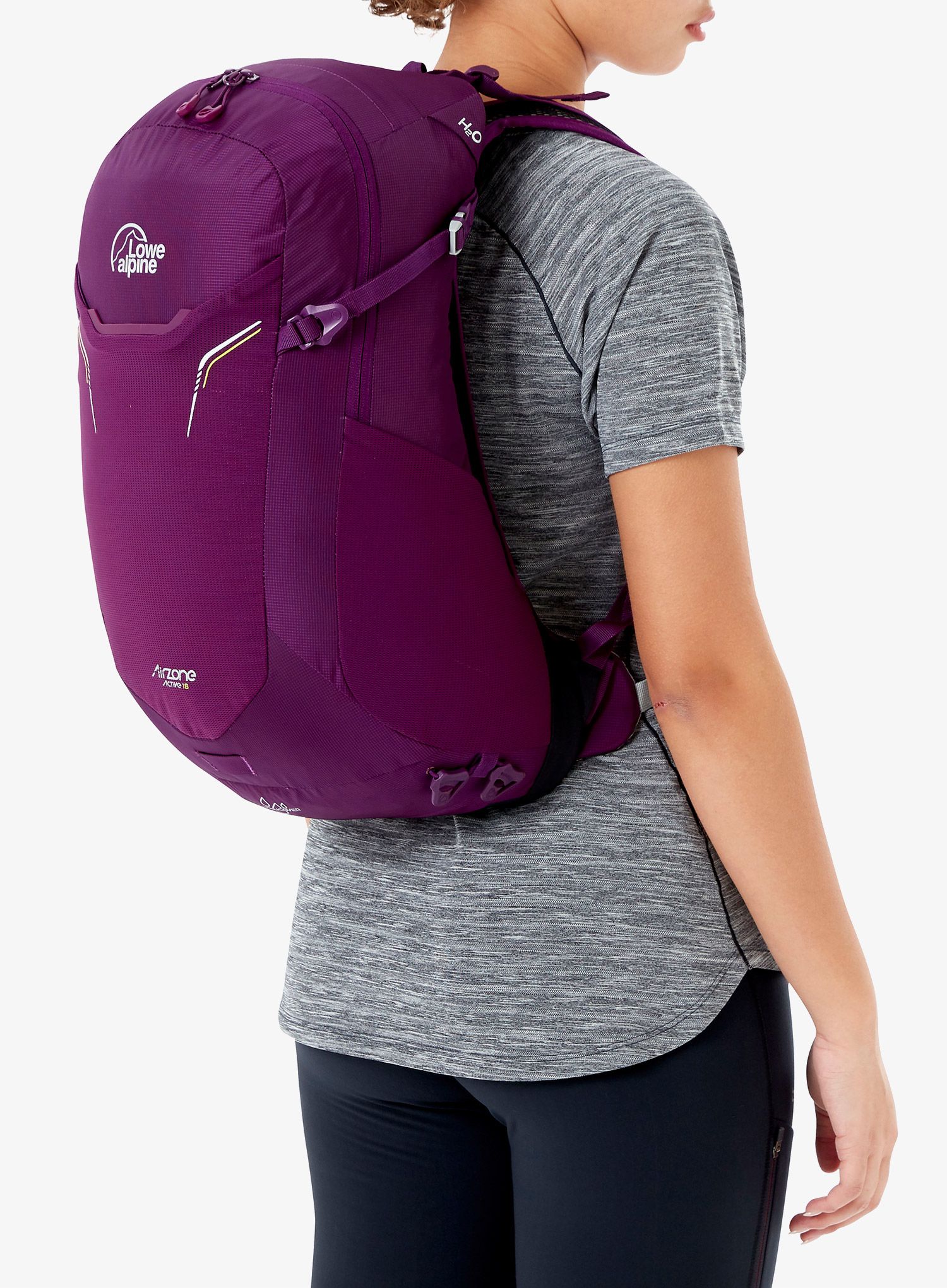 Рюкзак з вентиляцією спини Lowe Alpine AirZone Active 18 - grape