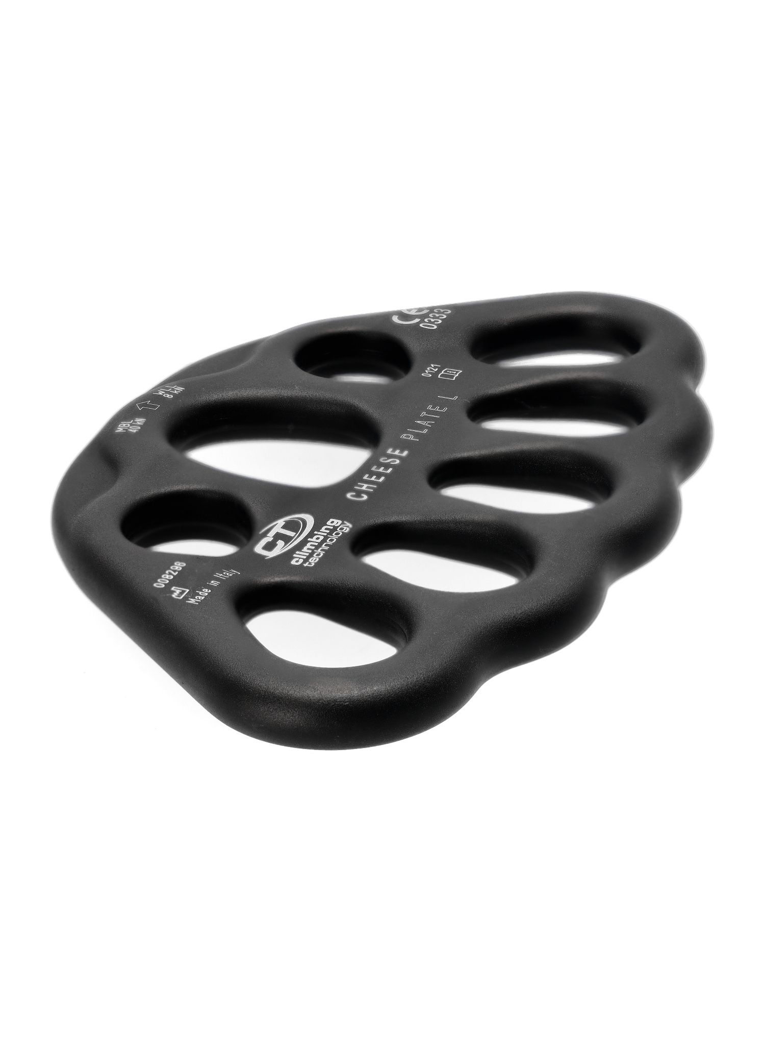 Шлямбурне вухо Climbing Technology Cheese Plate L - black