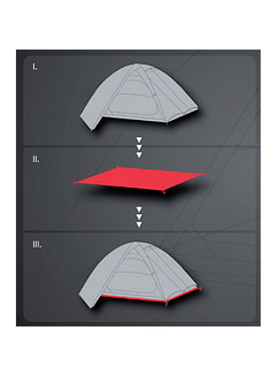 Підлога для намету Hannah Groundsheet 3 - graphite