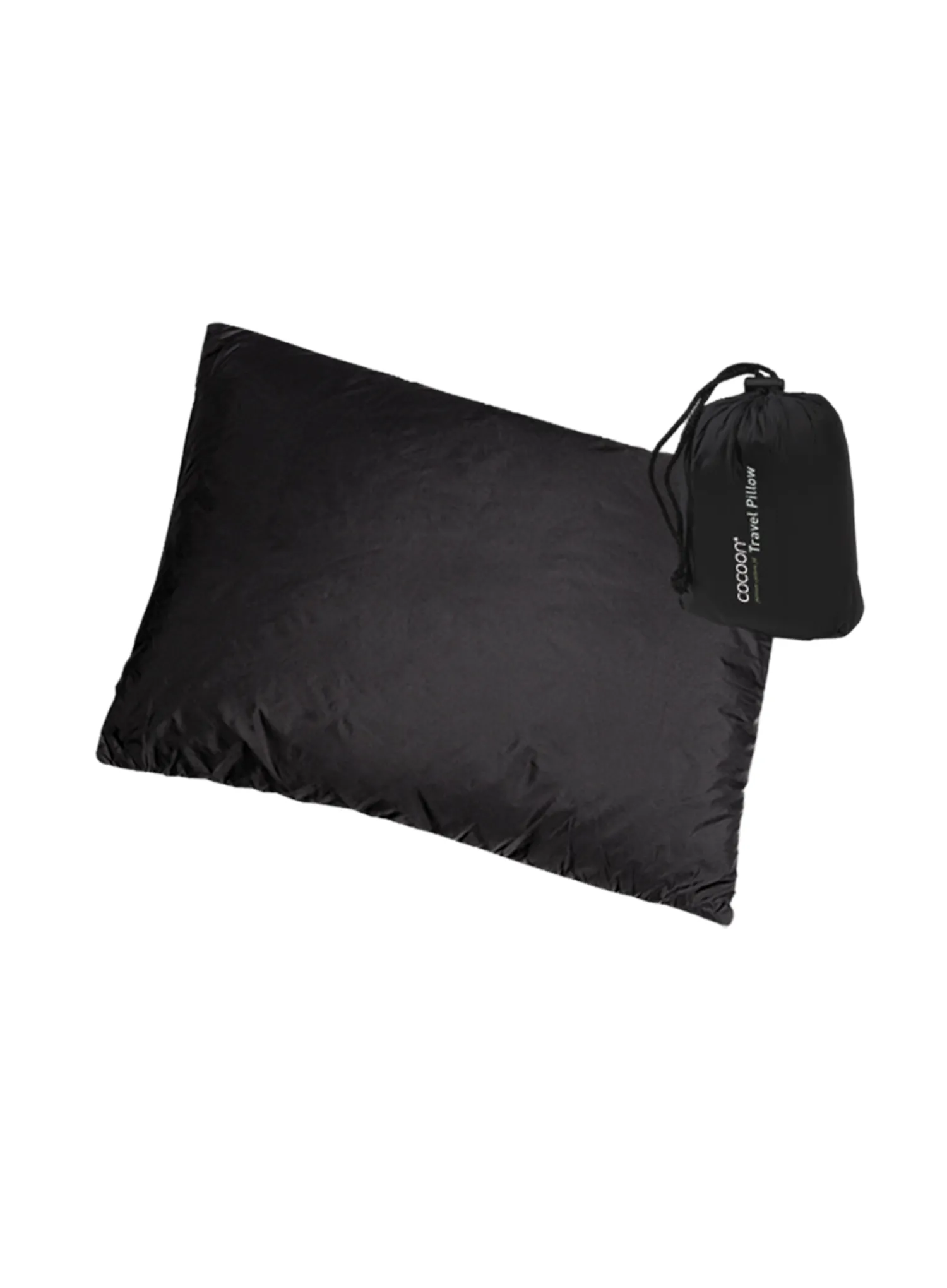 Подушка туристична Cocoon Synthetic Travel Pillow L - charcoal