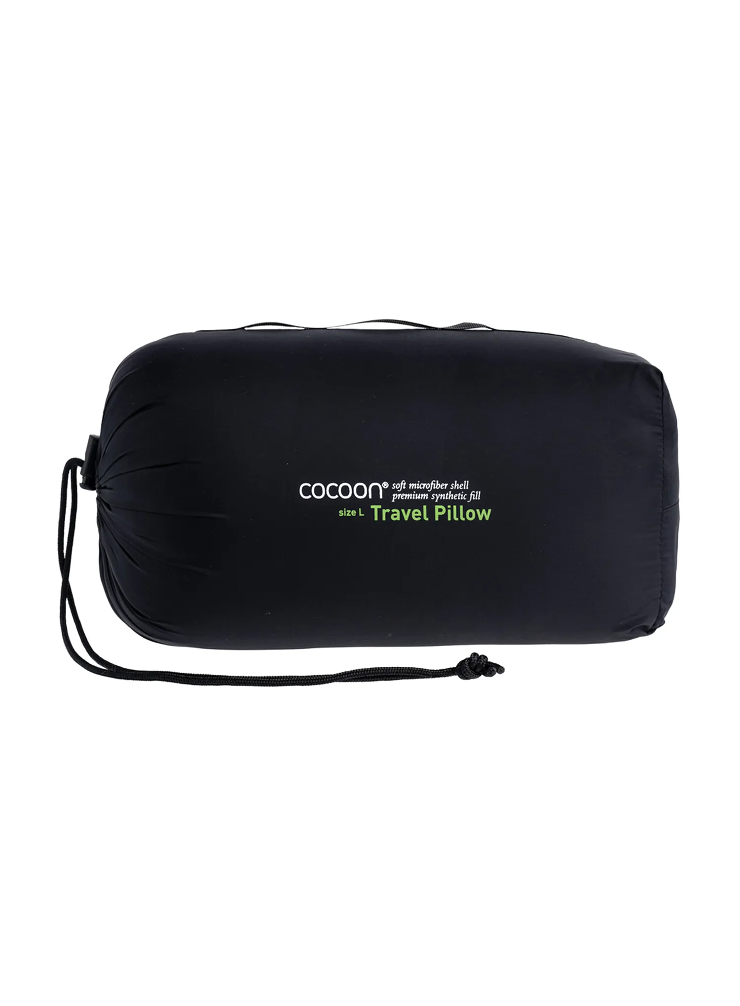 Подушка туристична Cocoon Synthetic Travel Pillow L - charcoal/smoke grey