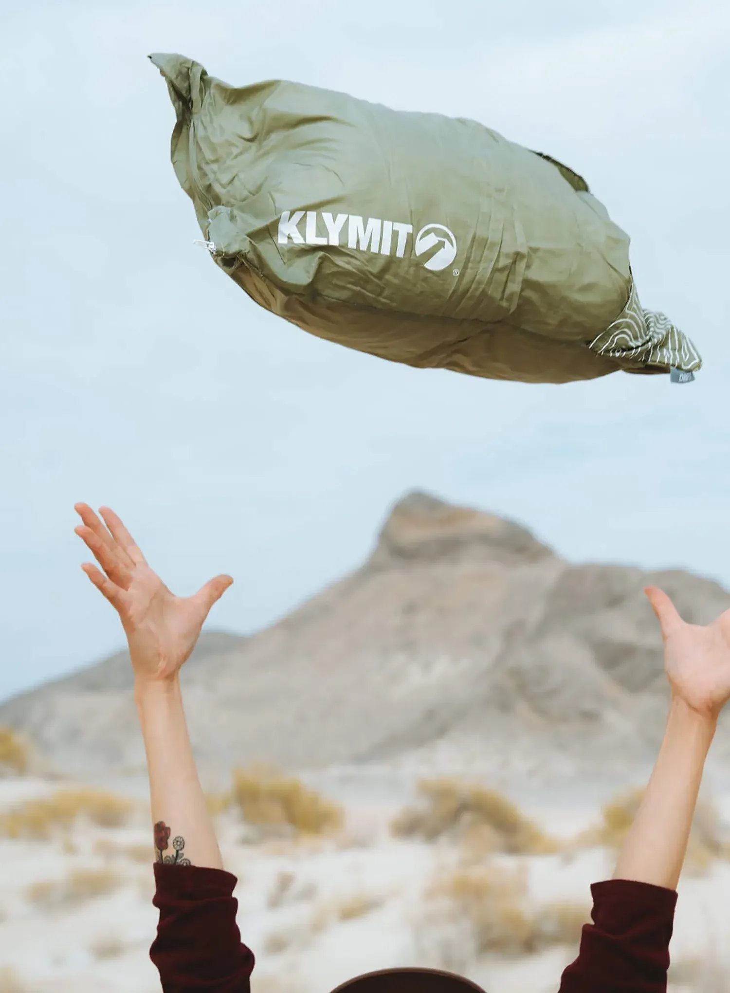 Подушка туристична Klymit Drift Pillow Large - green