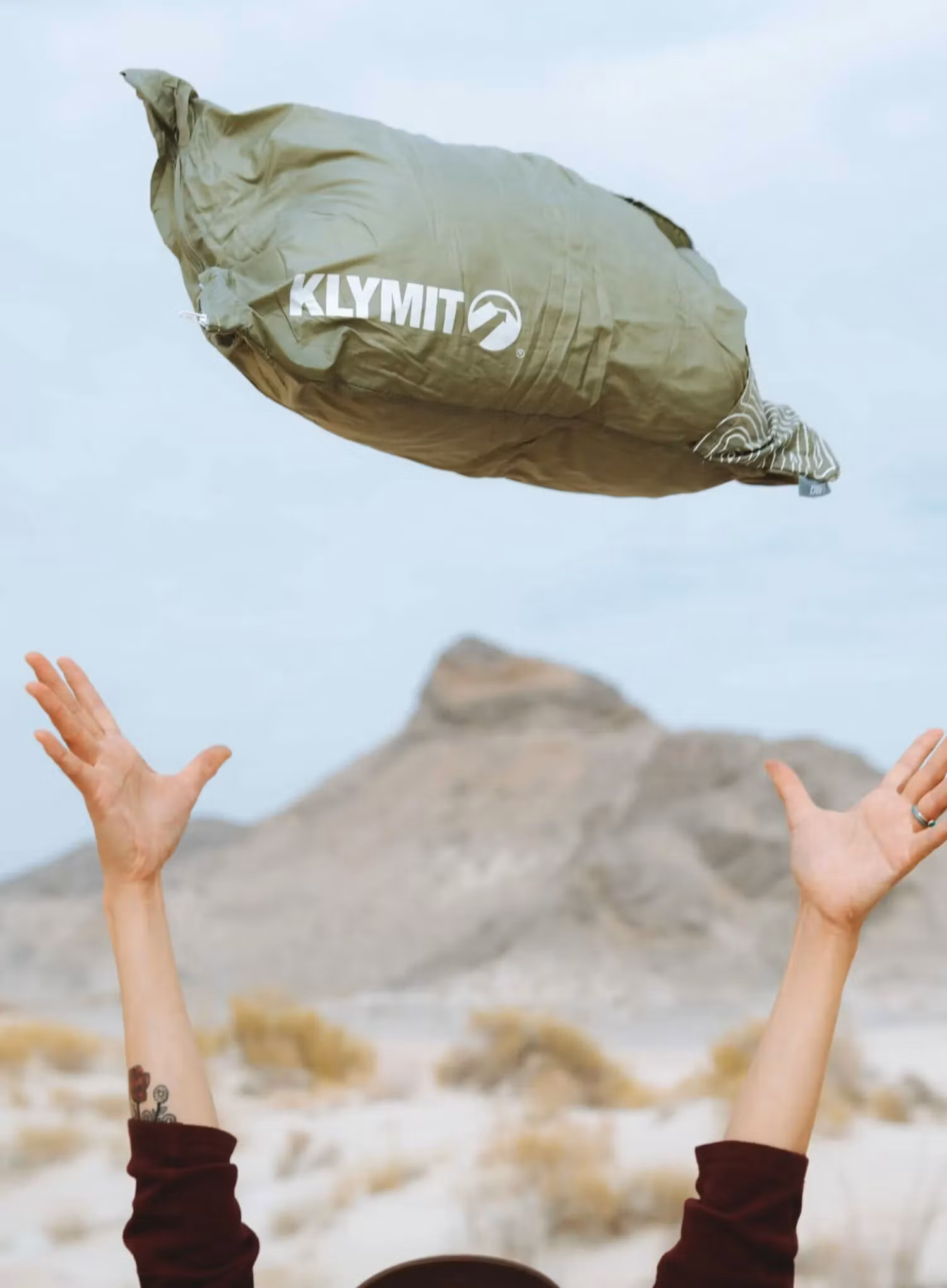 Подушка туристична Klymit Drift Pillow Regular - green/green