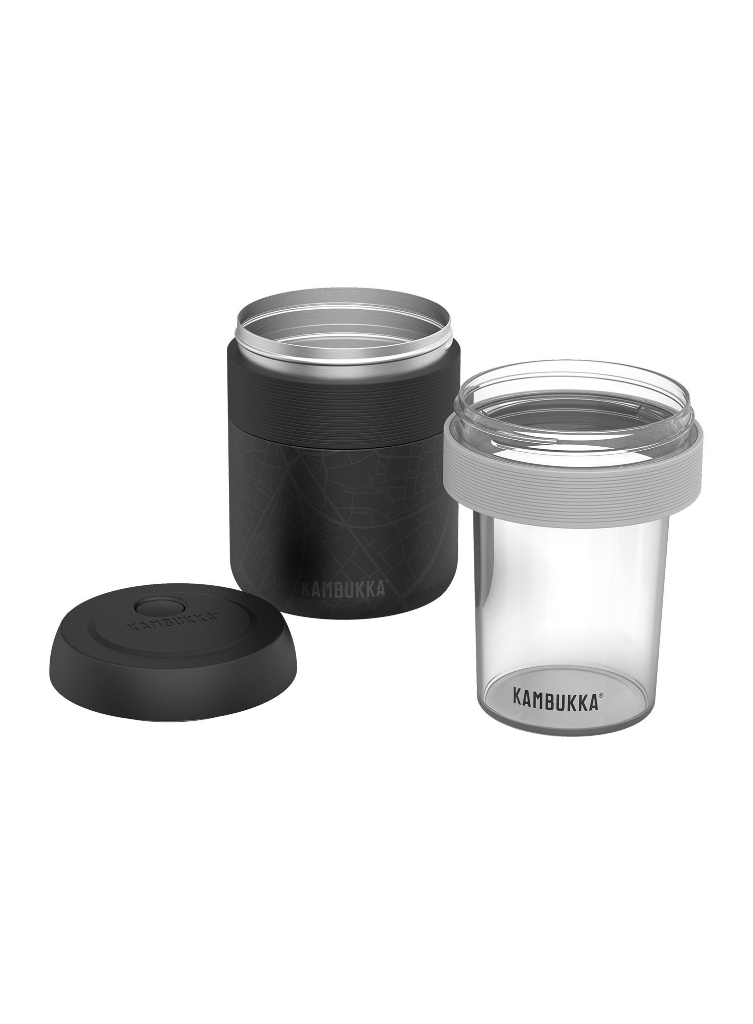 Контейнер Kambukka Micro Compartment 400 ml - grey
