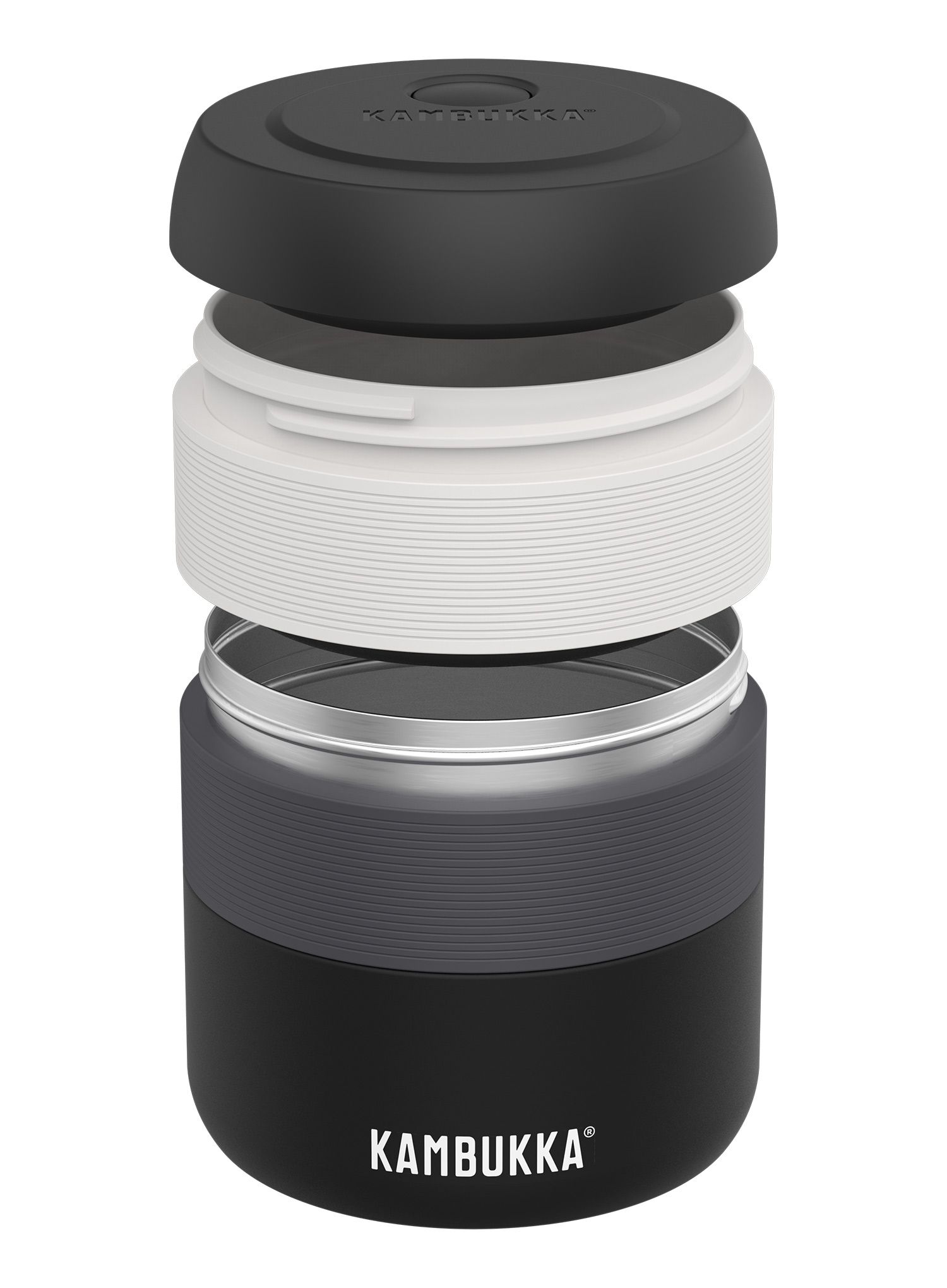 Контейнер Kambukka Snack Container 75 ml - grey