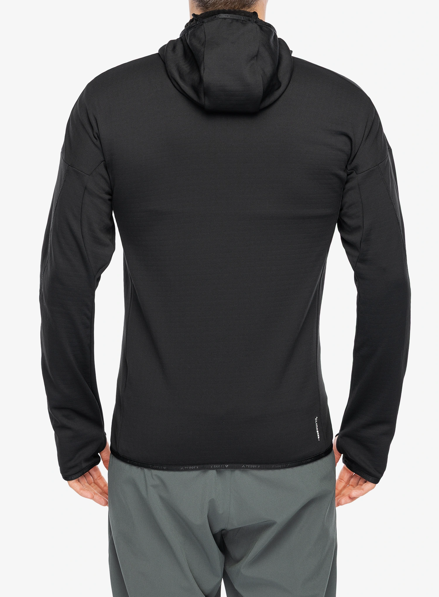 Фліска adidas TERREX Techrock CLIMAWARM+ Wind Hooded Fleece Jacket - black
