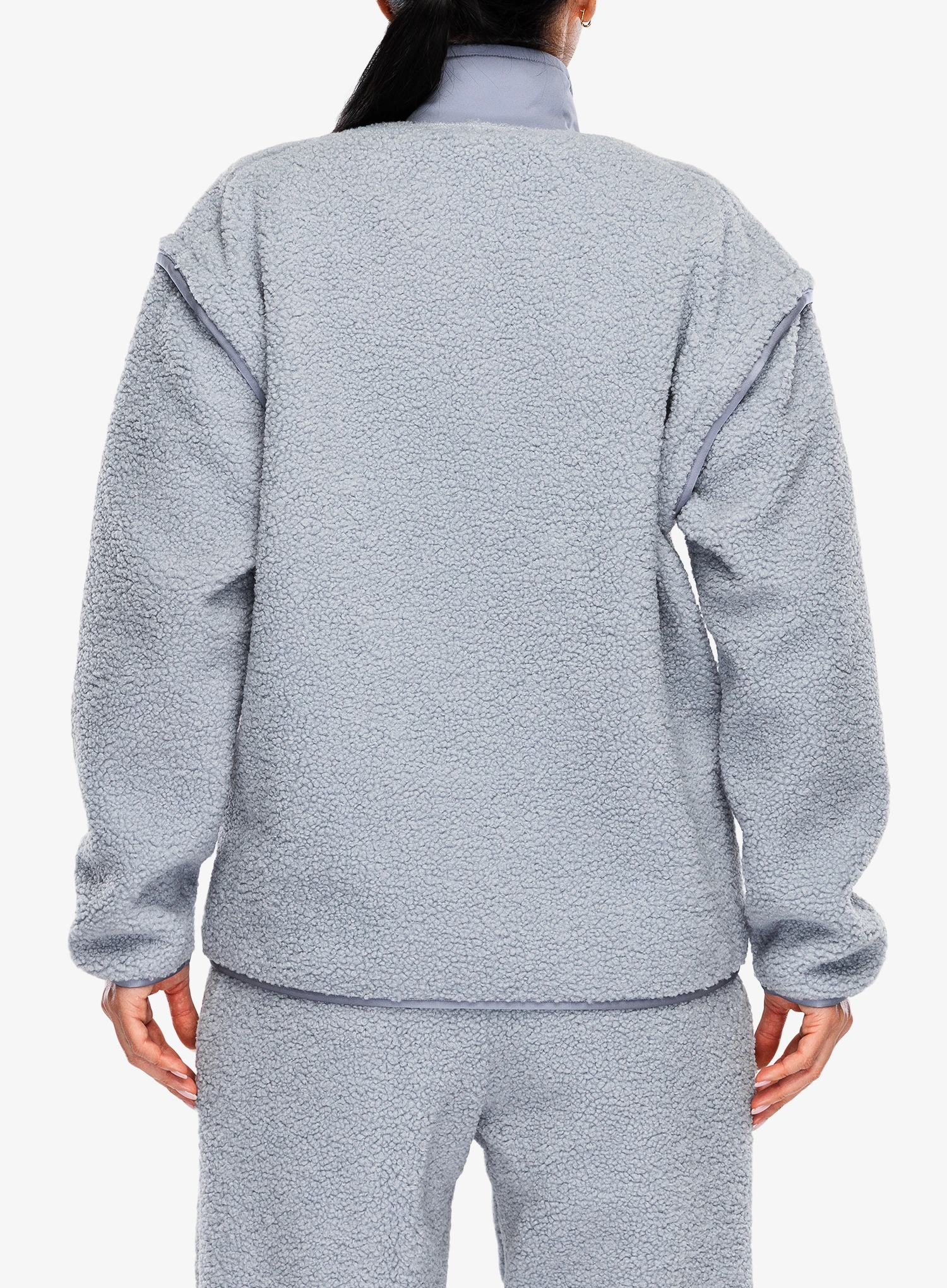 Фліска жіноча adidas Poc Xploric High Pile Fleece - halo silver