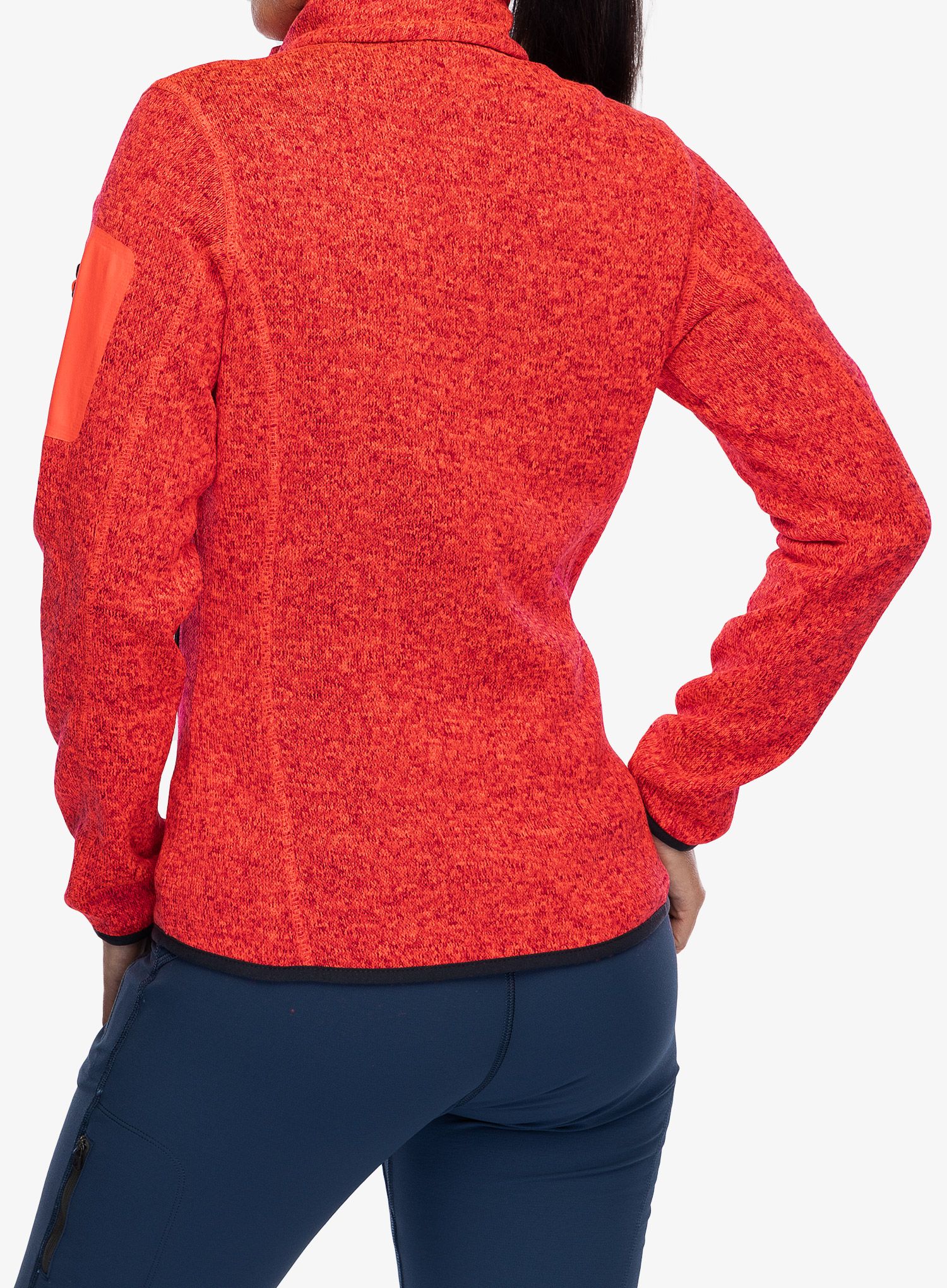 Фліска жіноча CMP Haze Jacket - redfluo/antracite