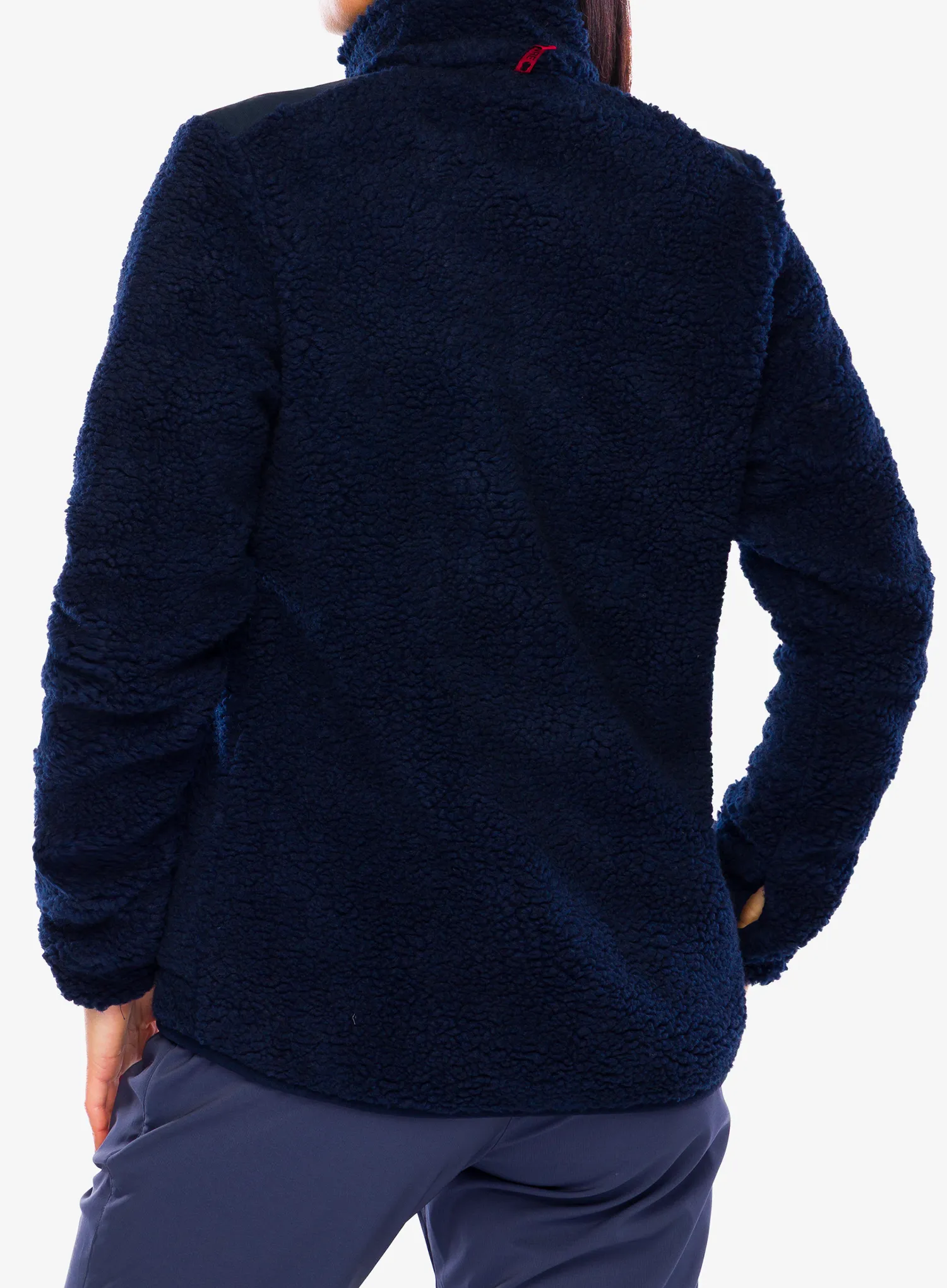 Фліска жіноча Dovre Teddy Fleece Merino Wool - navy