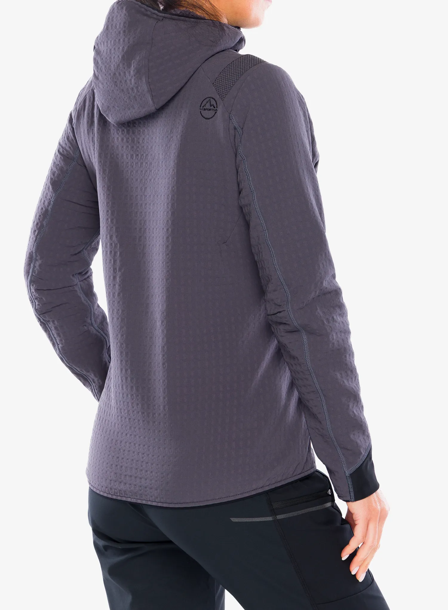 Фліска жіноча La Sportiva Bristen Thermal Hoody - onyx/chalk