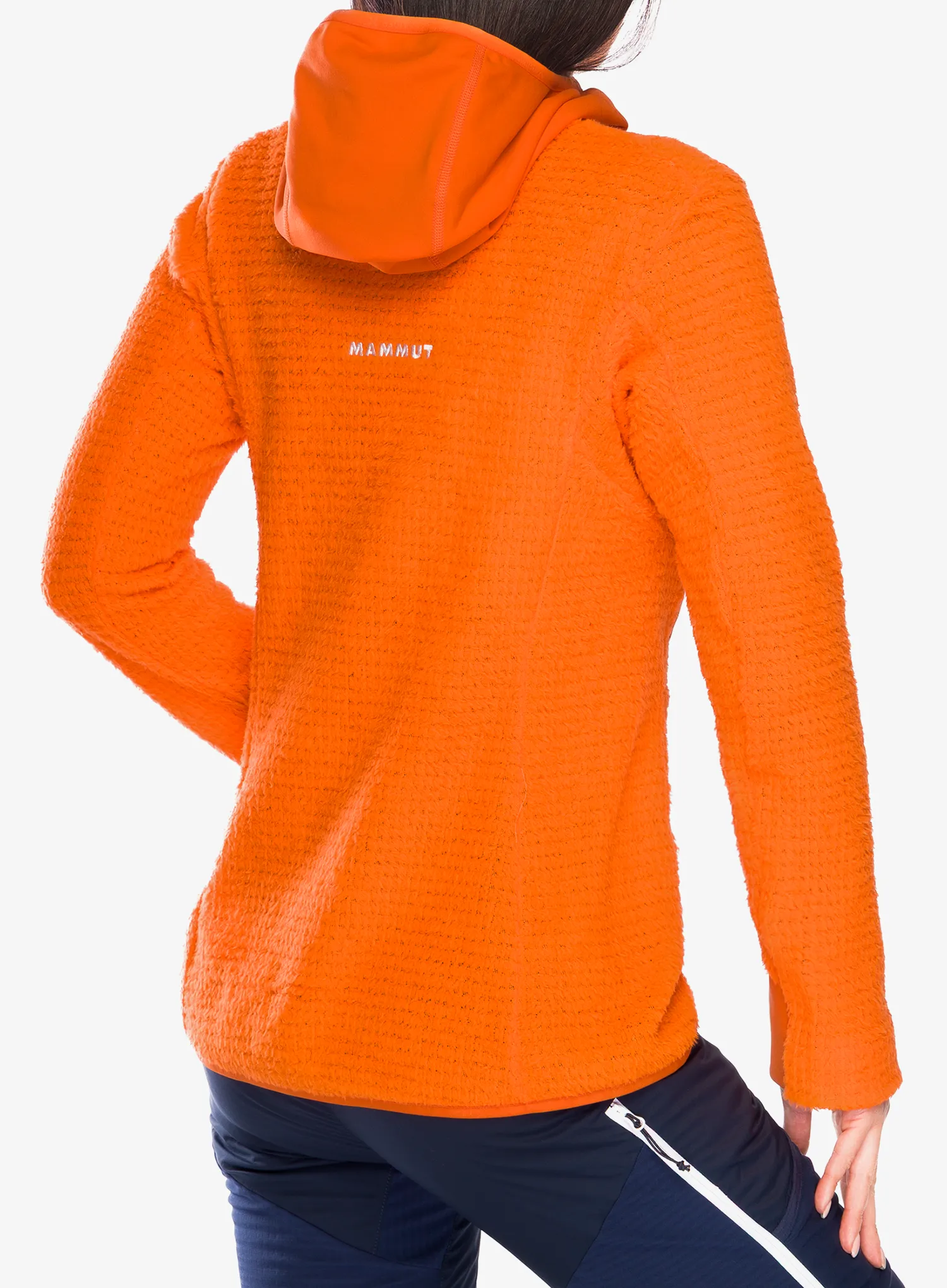 Фліска жіноча Mammut Eiger Nordwand Pro ML Air Hooded Jacket - eiger orange
