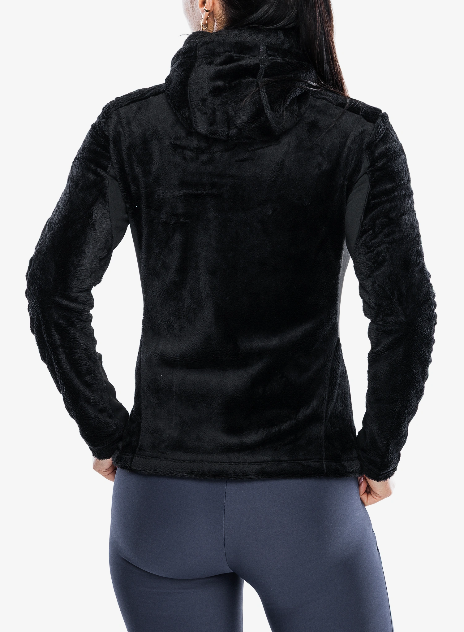 Фліска жіноча Montura Polar Style Hooded JKT - black