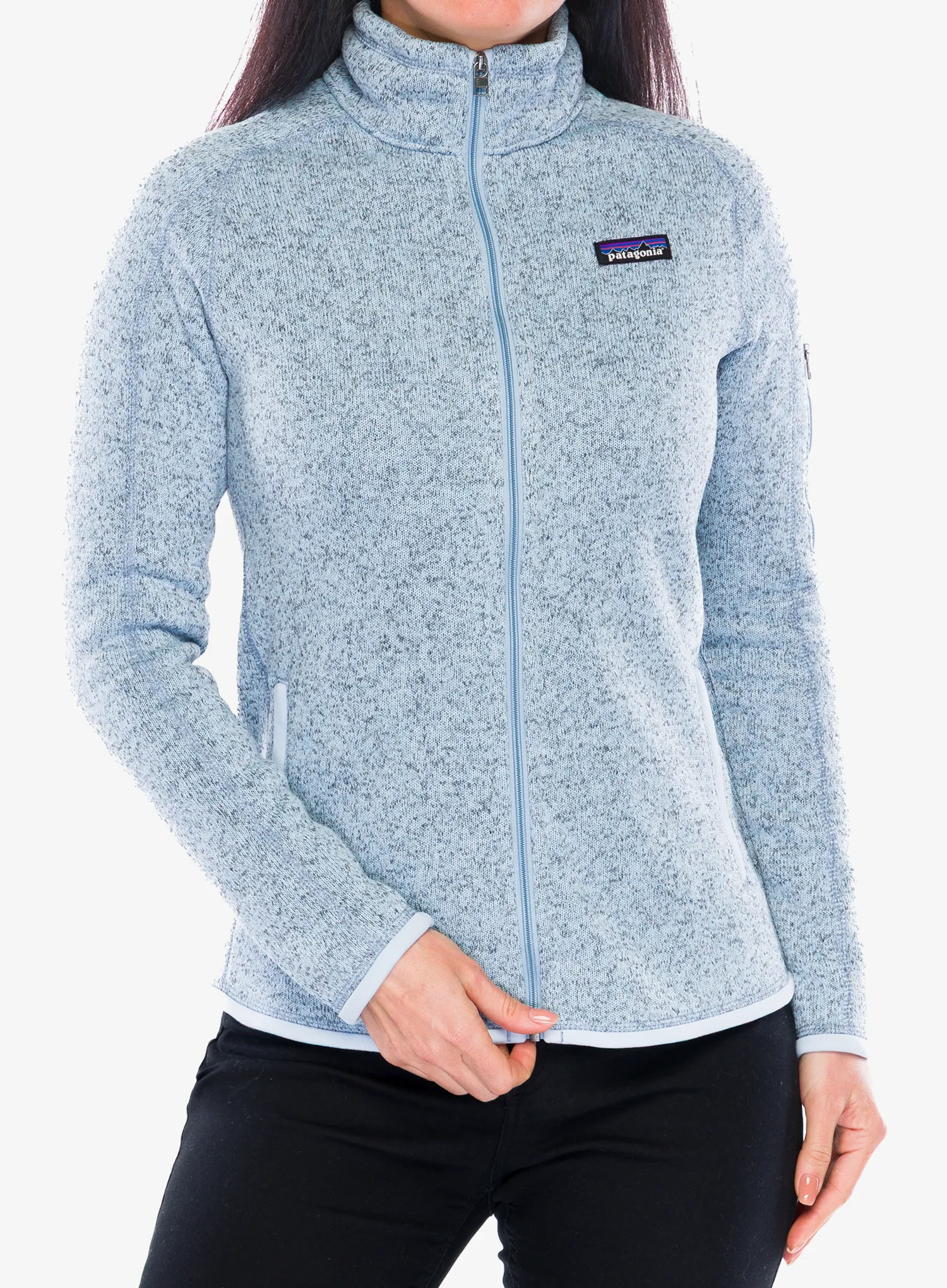 Фліска жіноча Patagonia Better Sweater Jacket - fleck blue