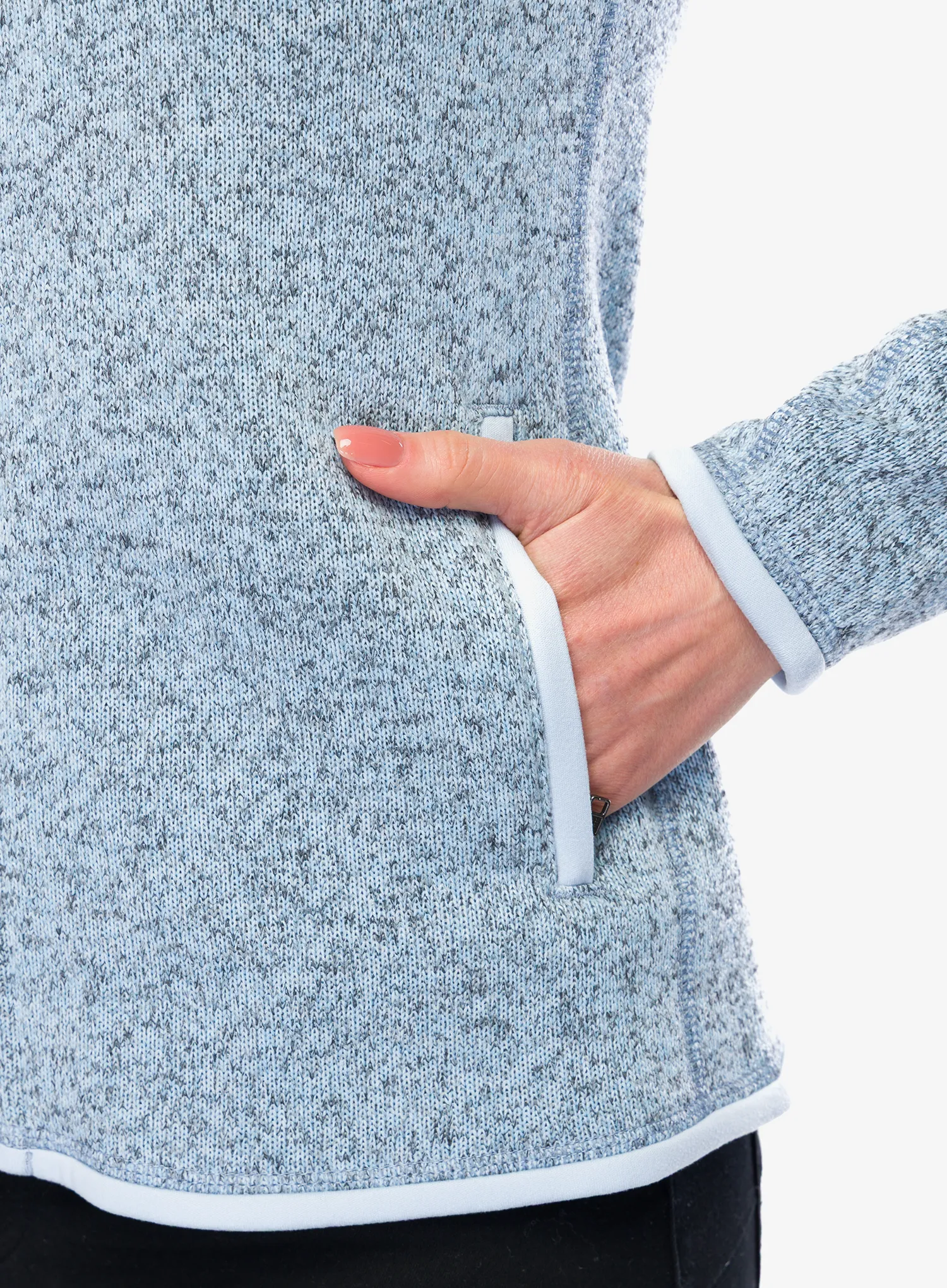 Фліска жіноча Patagonia Better Sweater Jacket - fleck blue