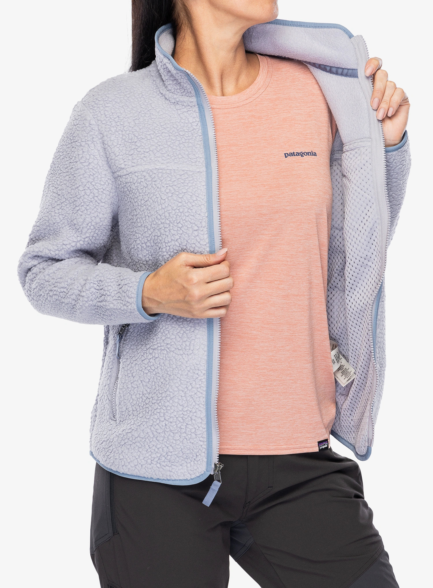 Фліска жіноча Patagonia Retro Pile Jacket - permafrost purple