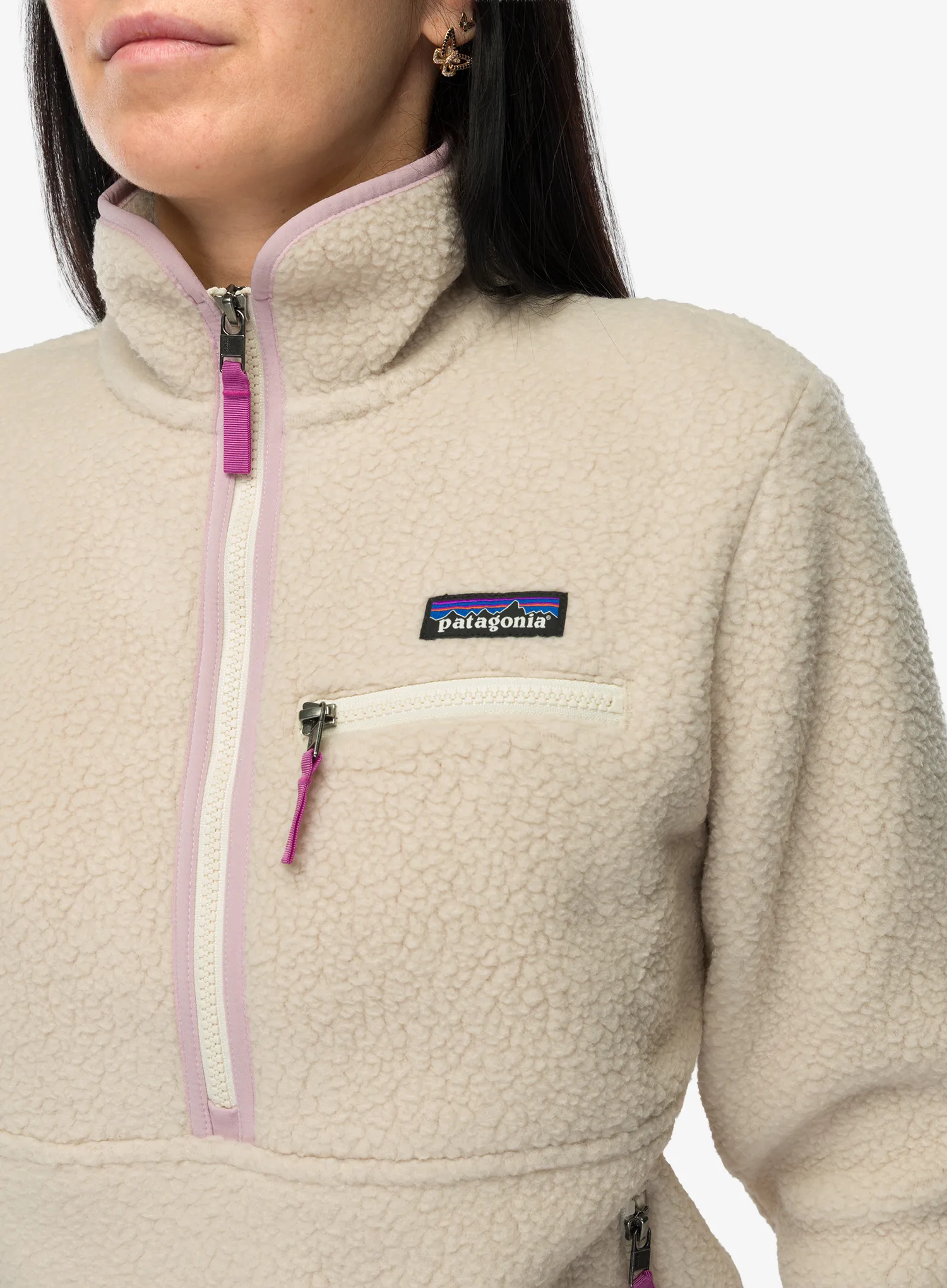 Фліска жіноча Patagonia Retro Pile Marsupial - dark natural