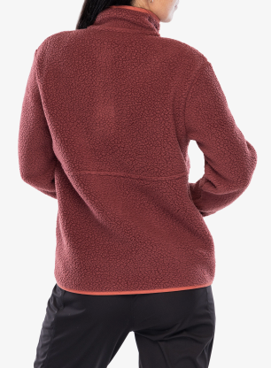 Фліска жіноча Patagonia Retro Pile Marsupial - sequoia red