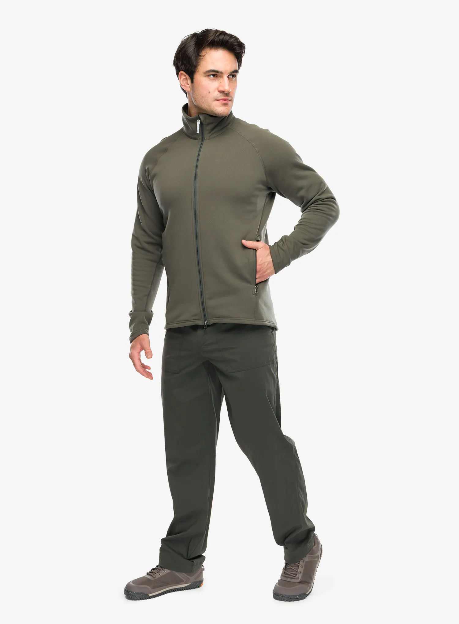 Фліска Houdini Power Up Jacket - baremark green/baremark green