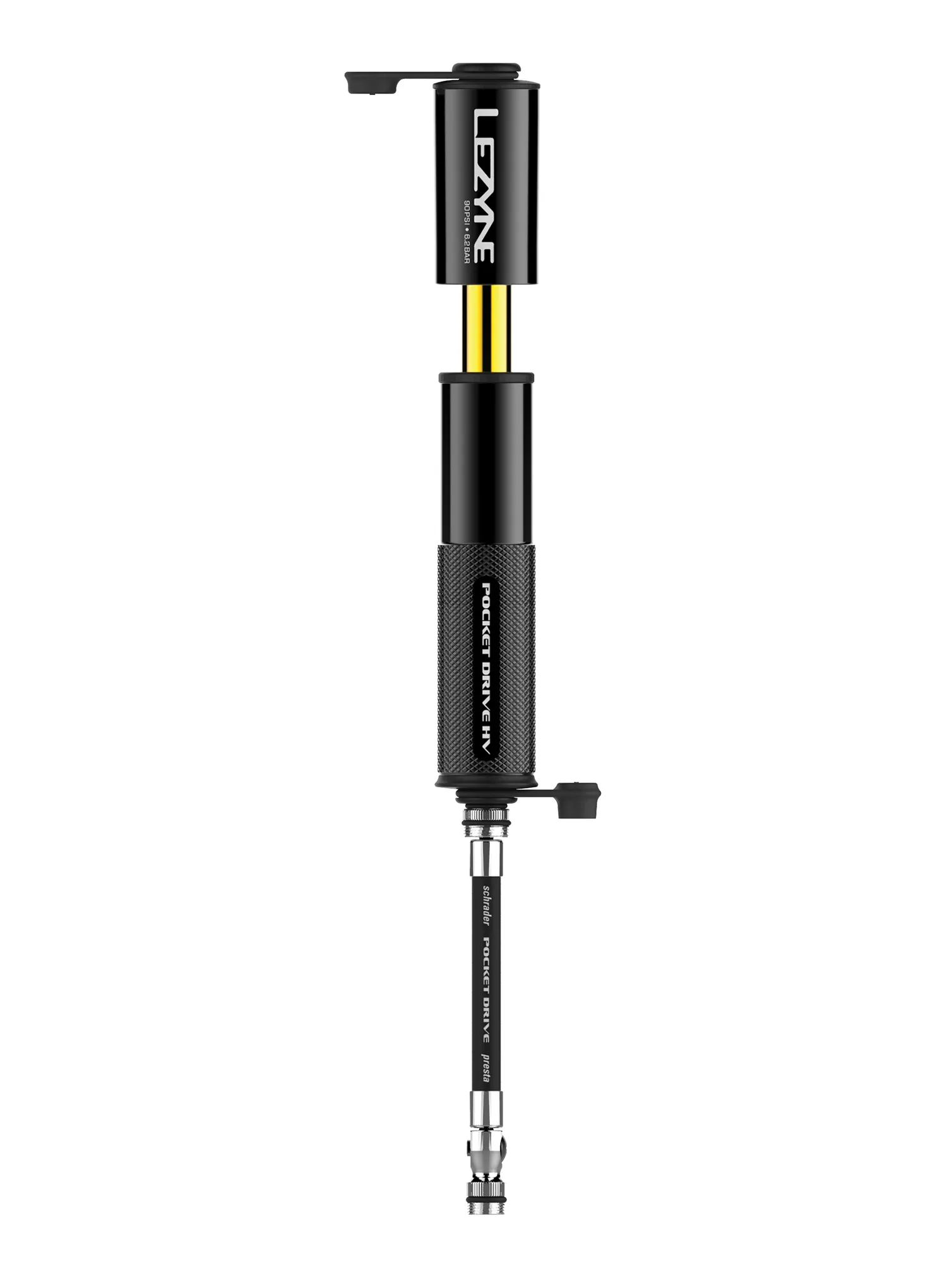 Насос велосипедний Lezyne Pocket Drive HV - black