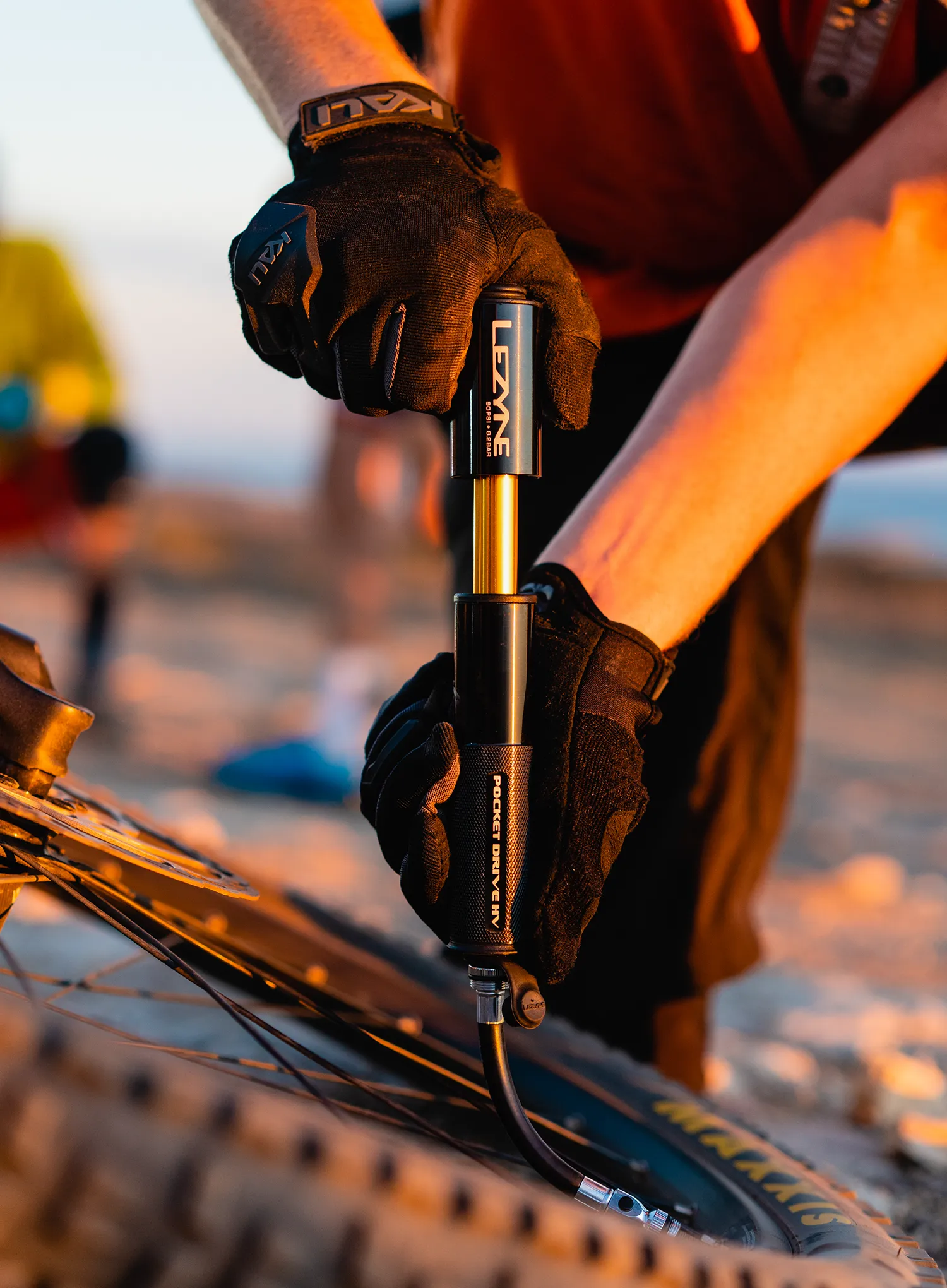 Насос велосипедний Lezyne Pocket Drive HV Lite - grey gloss