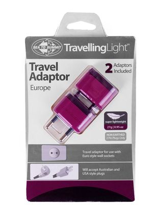 Адаптер дорожній Sea To Summit Travel Adaptor Europe