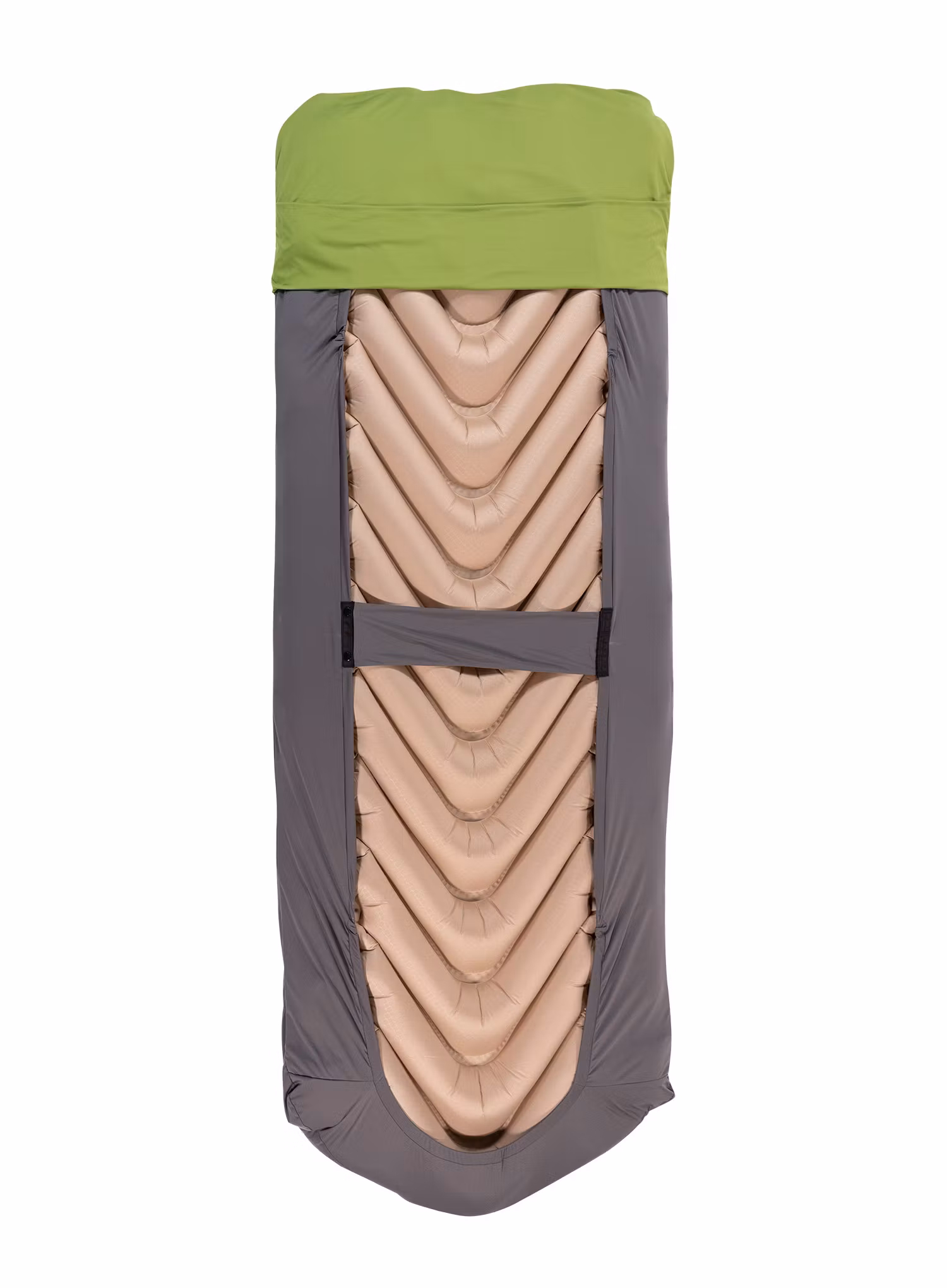 Простирадло Klymit Luxe V Sheet Pad Cover - green/grey
