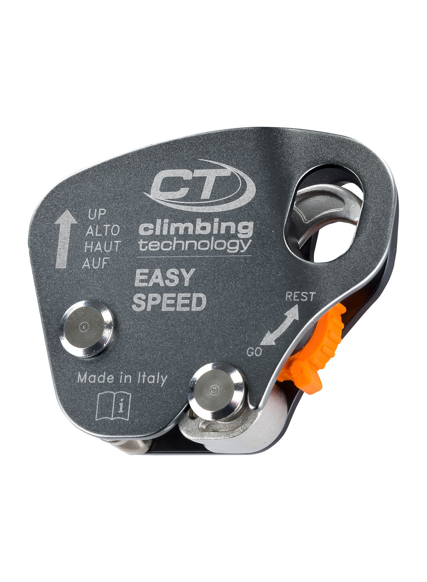 Спусковий пристрій Climbing Technology/SKYLOTEC Easy Speed - grey
