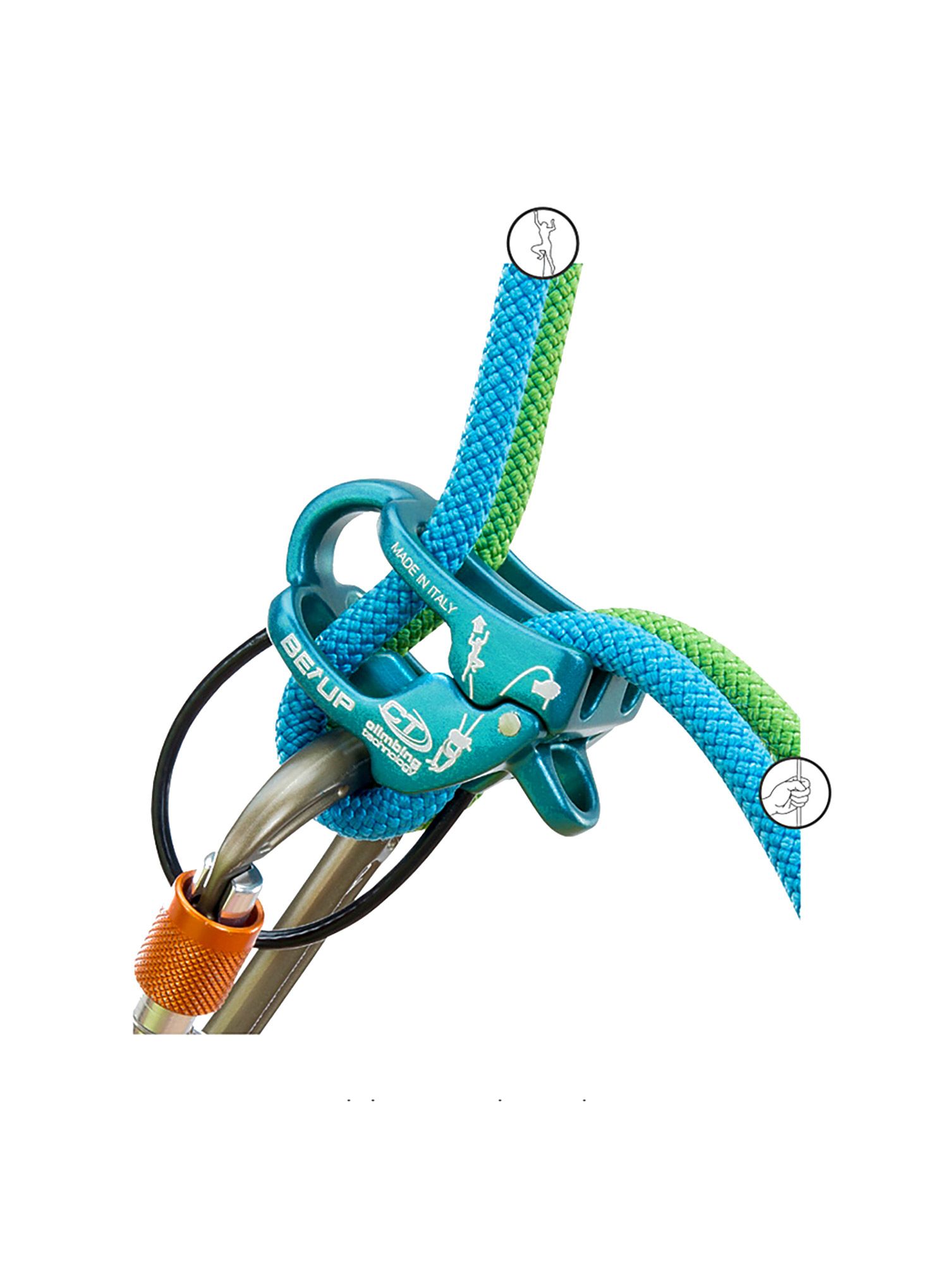Спусковий пристрій Climbing Technology Be-Up - blue
