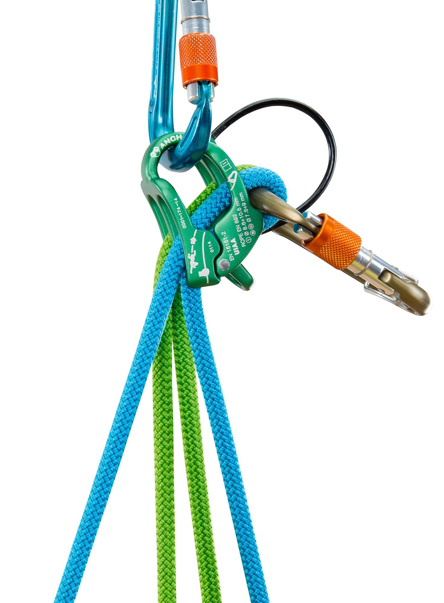 Спусковий пристрій Climbing Technology Be-Up - green
