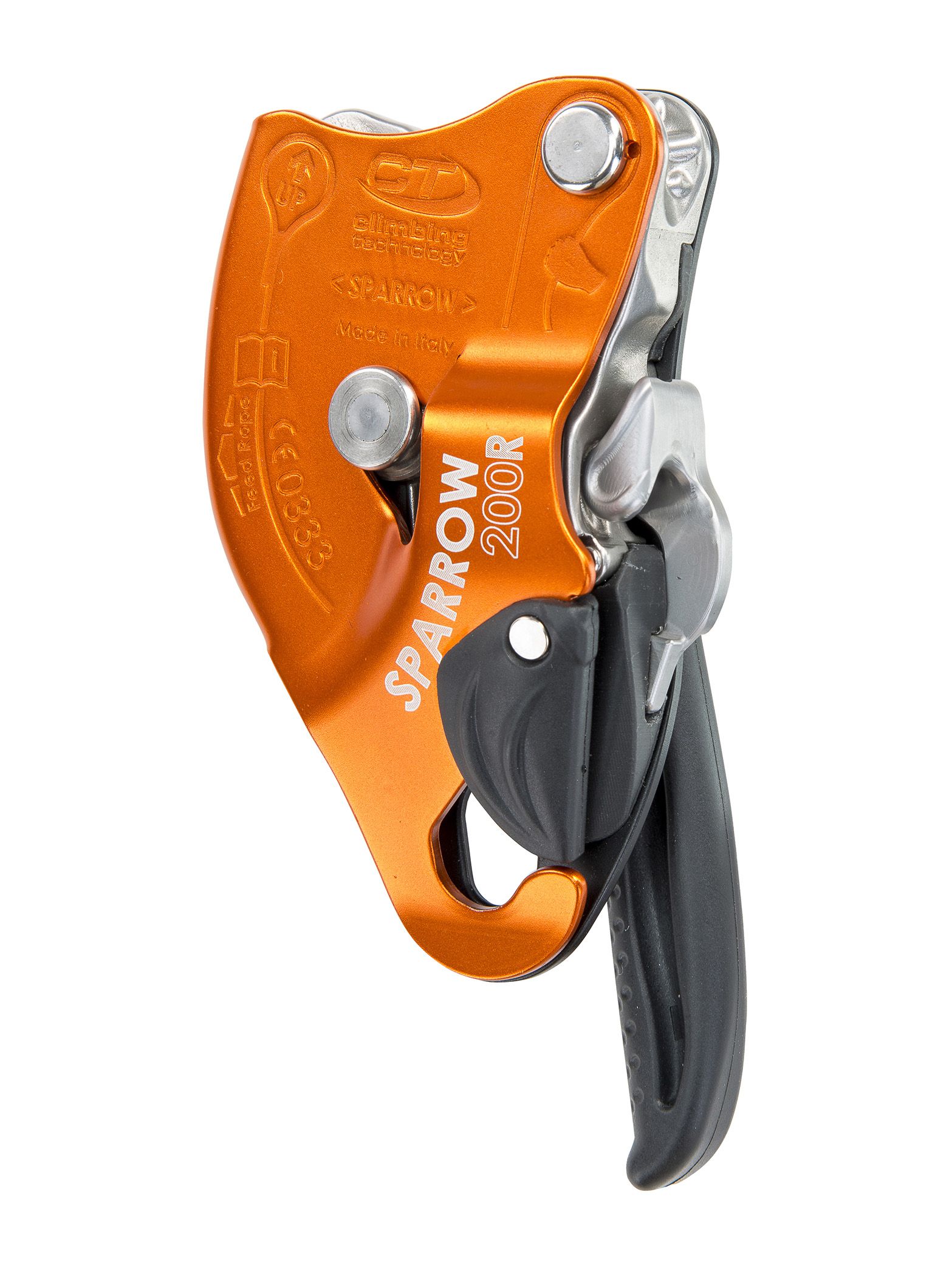 Спусковий пристрій Climbing Technology Sparrow 200R - orange