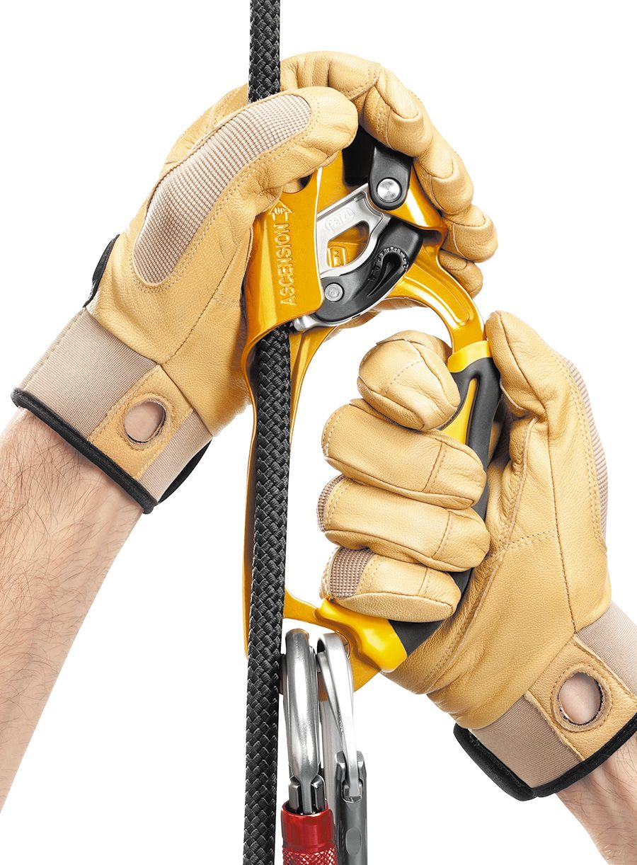 Зажим Petzl Ascension Right (Poignee) - yellow