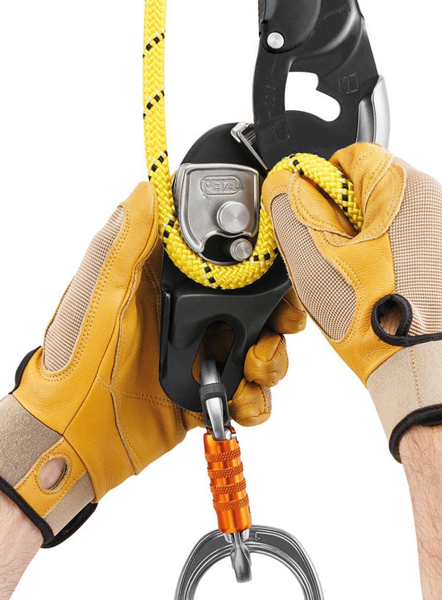 Спусковий пристрій Petzl Rig - black