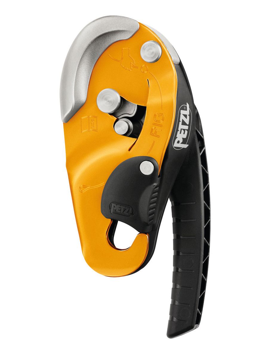 Спусковий пристрій Petzl Rig - yellow