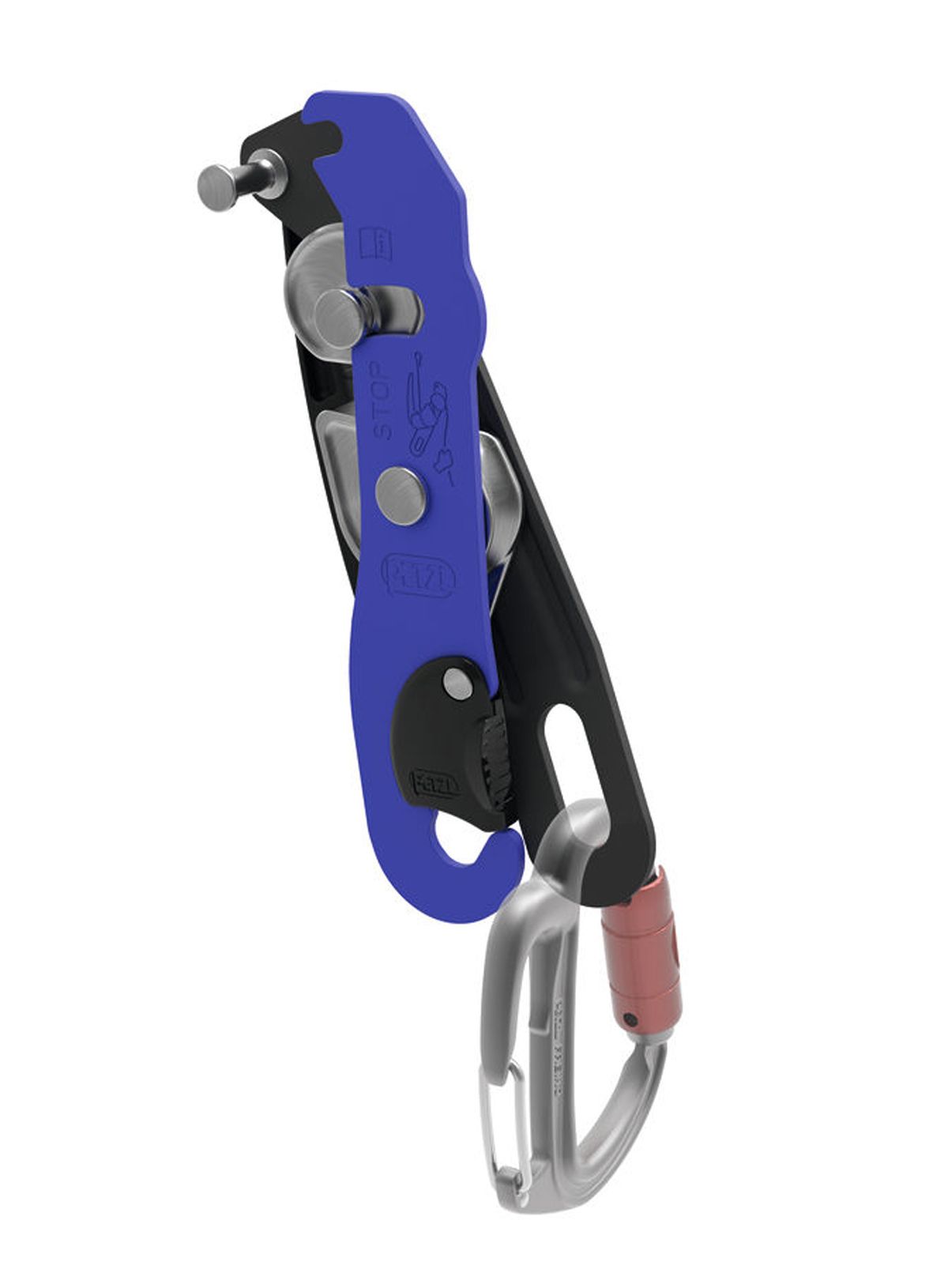 Спусковий пристрій Petzl Stop - blue