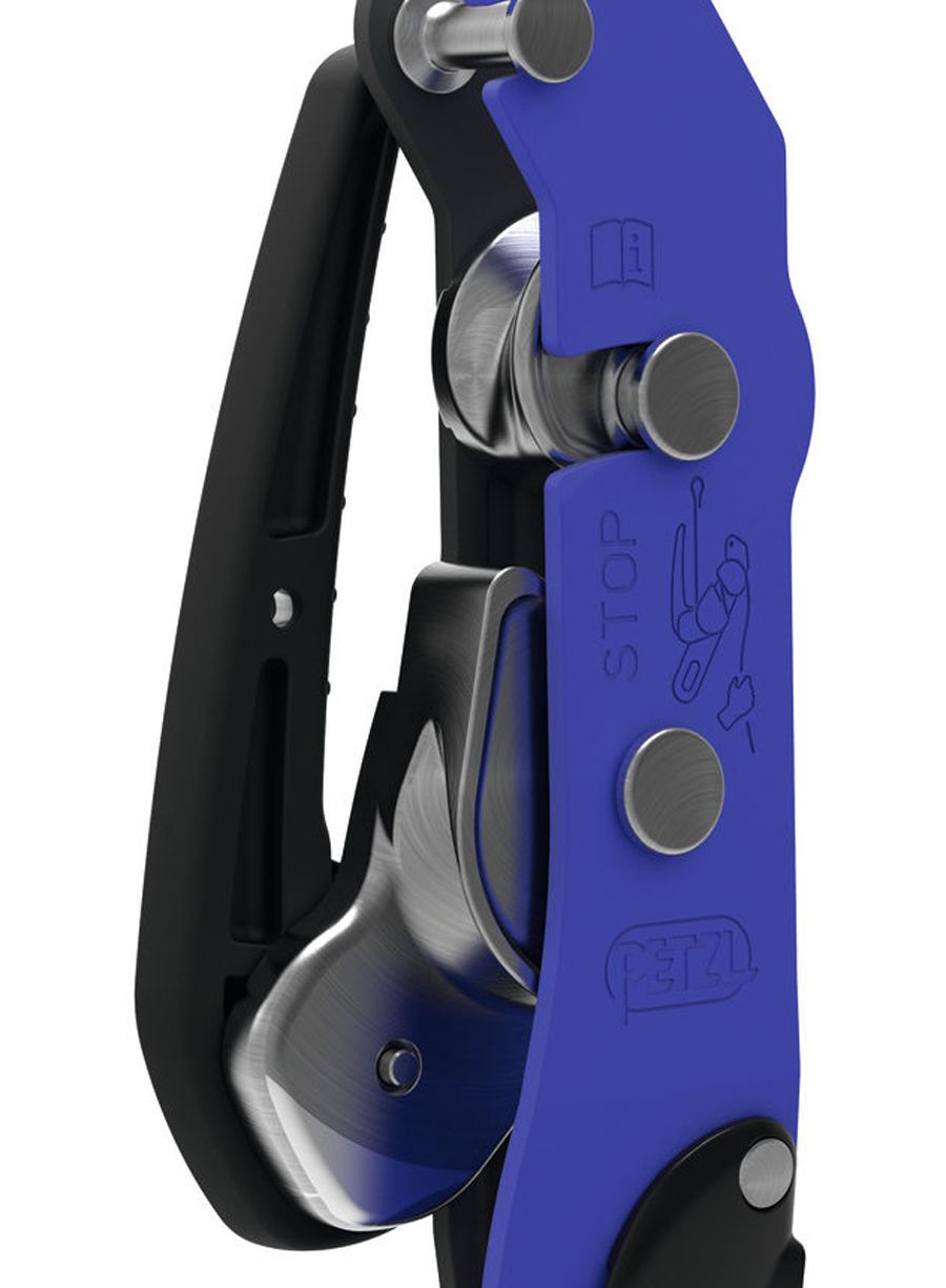 Спусковий пристрій Petzl Stop - blue
